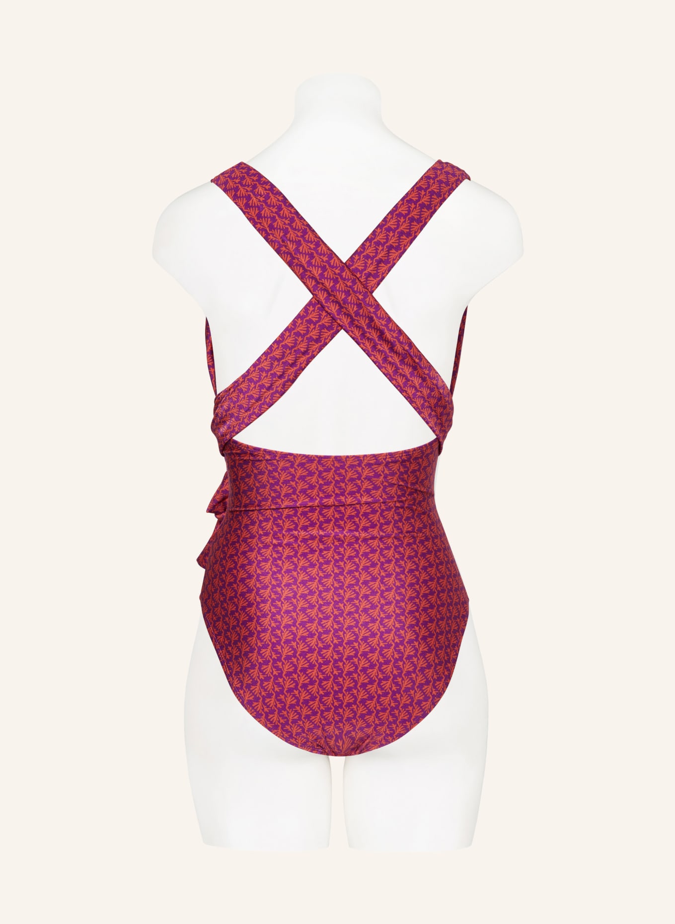 ten Cate Swimsuit, Color: PURPLE/ ORANGE (Image 5)