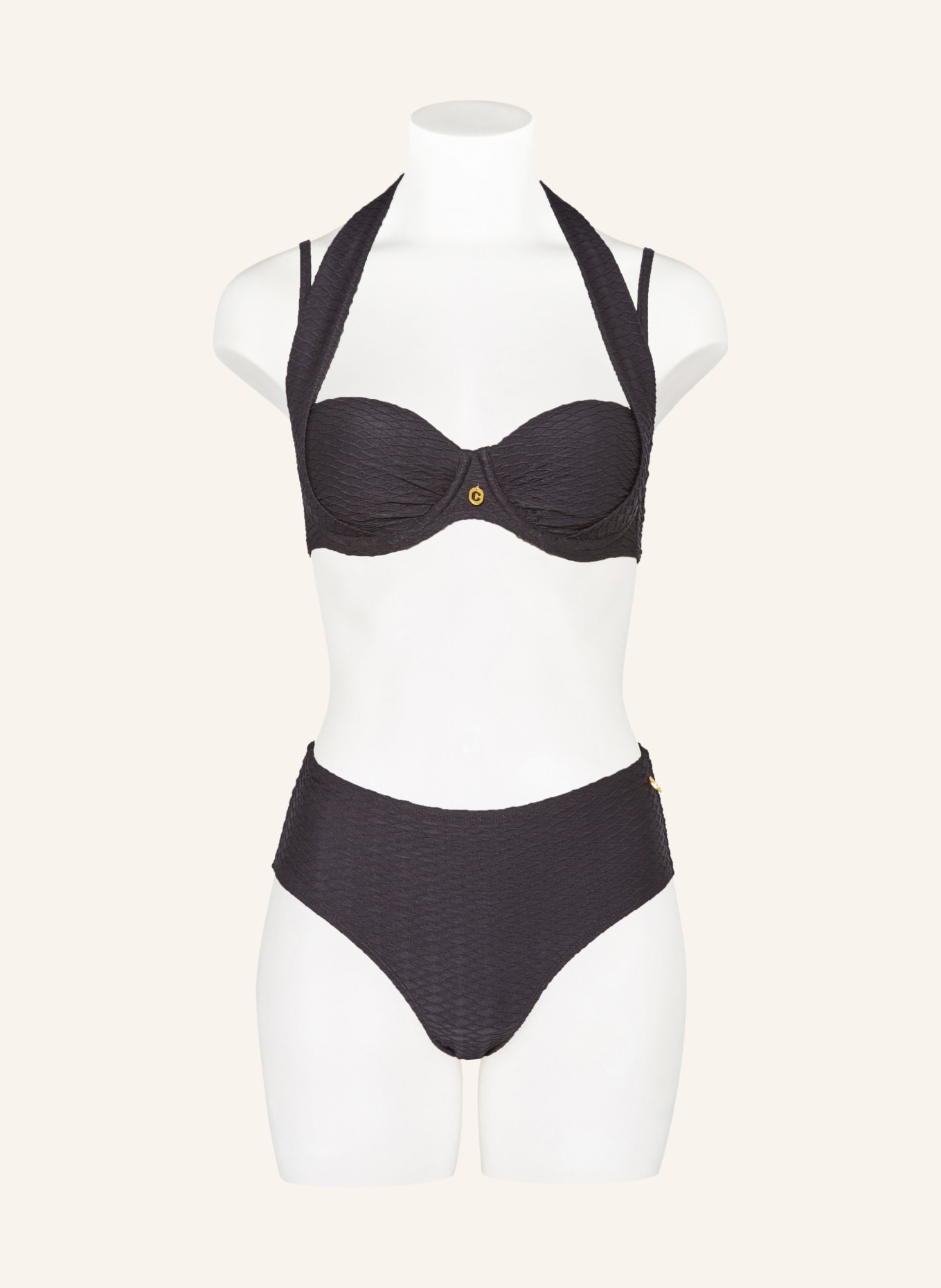 ten Cate Bügel-Bikini-Top, Farbe: SCHWARZ (Bild 2)