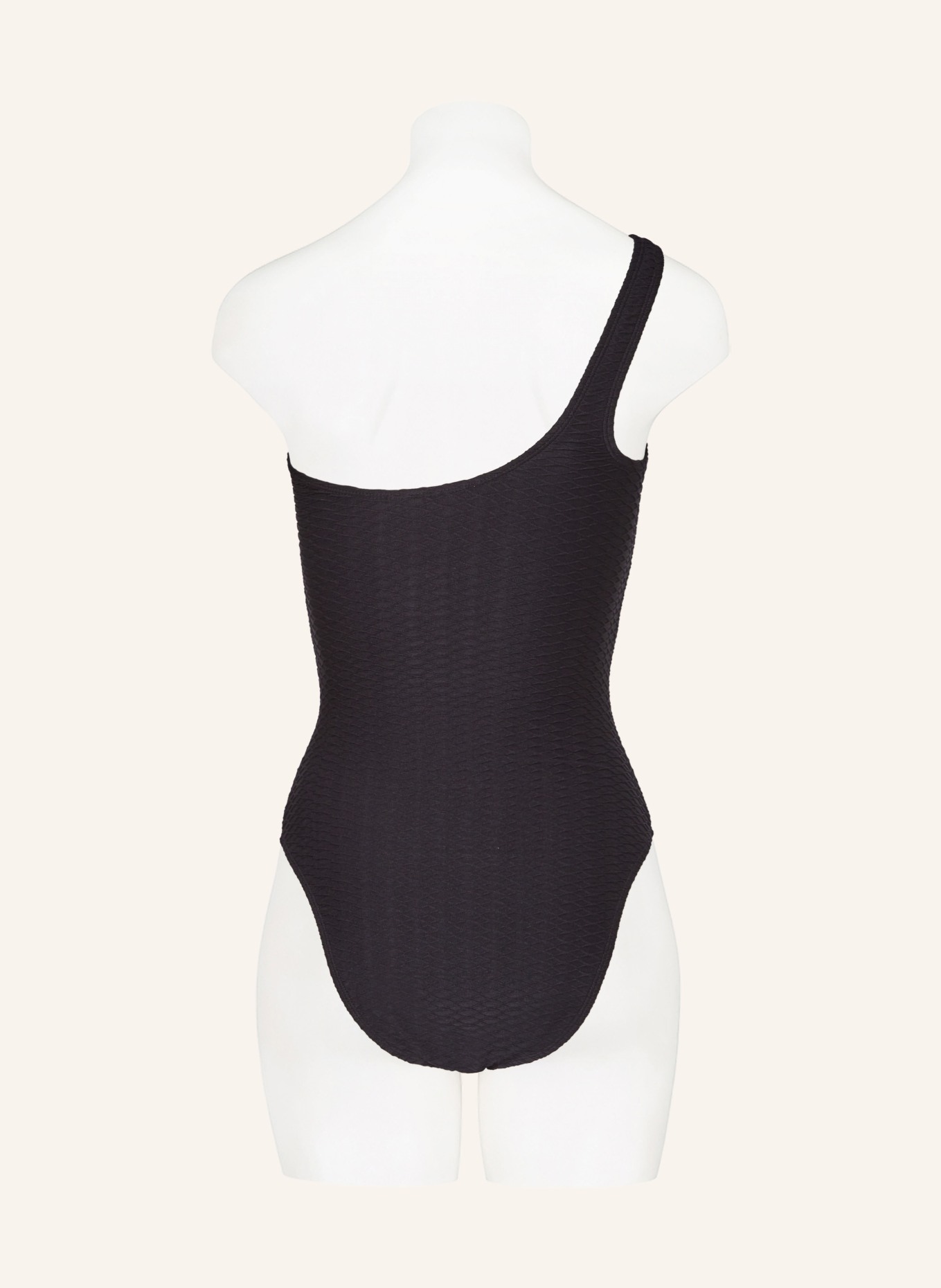 ten Cate One-shoulder swimsuit, Color: BLACK (Image 3)