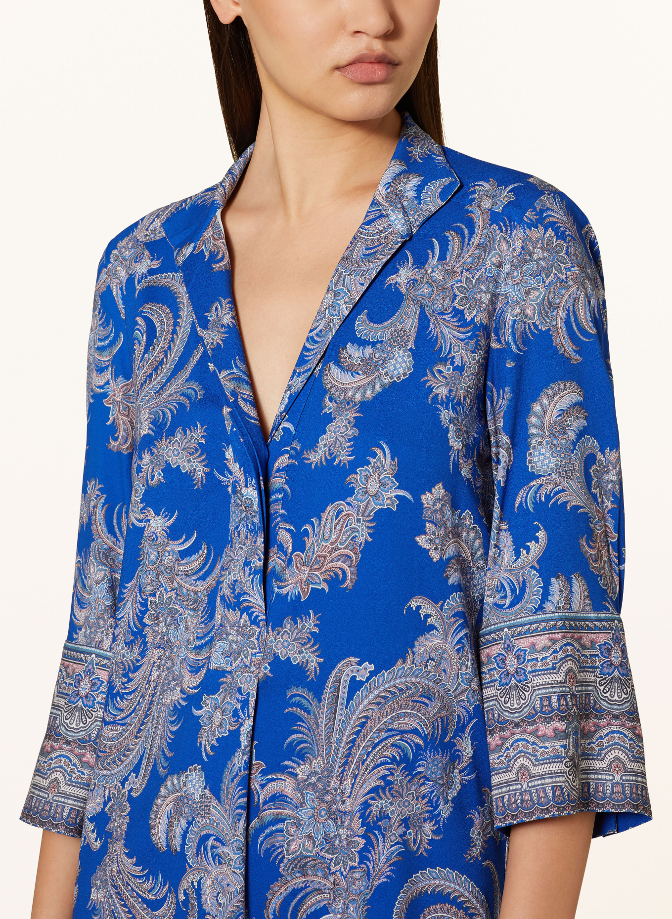 dea kudibal Dress KAMILLES with 3/4 sleeves, Color: BLUE/ DUSKY PINK/ LIGHT PURPLE (Image 4)