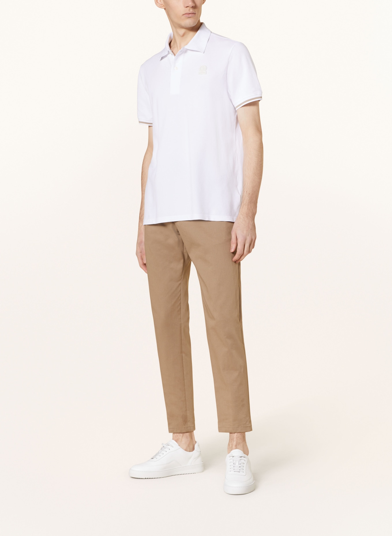 BOGNER Piqué polo shirt FION, Color: WHITE (Image 2)