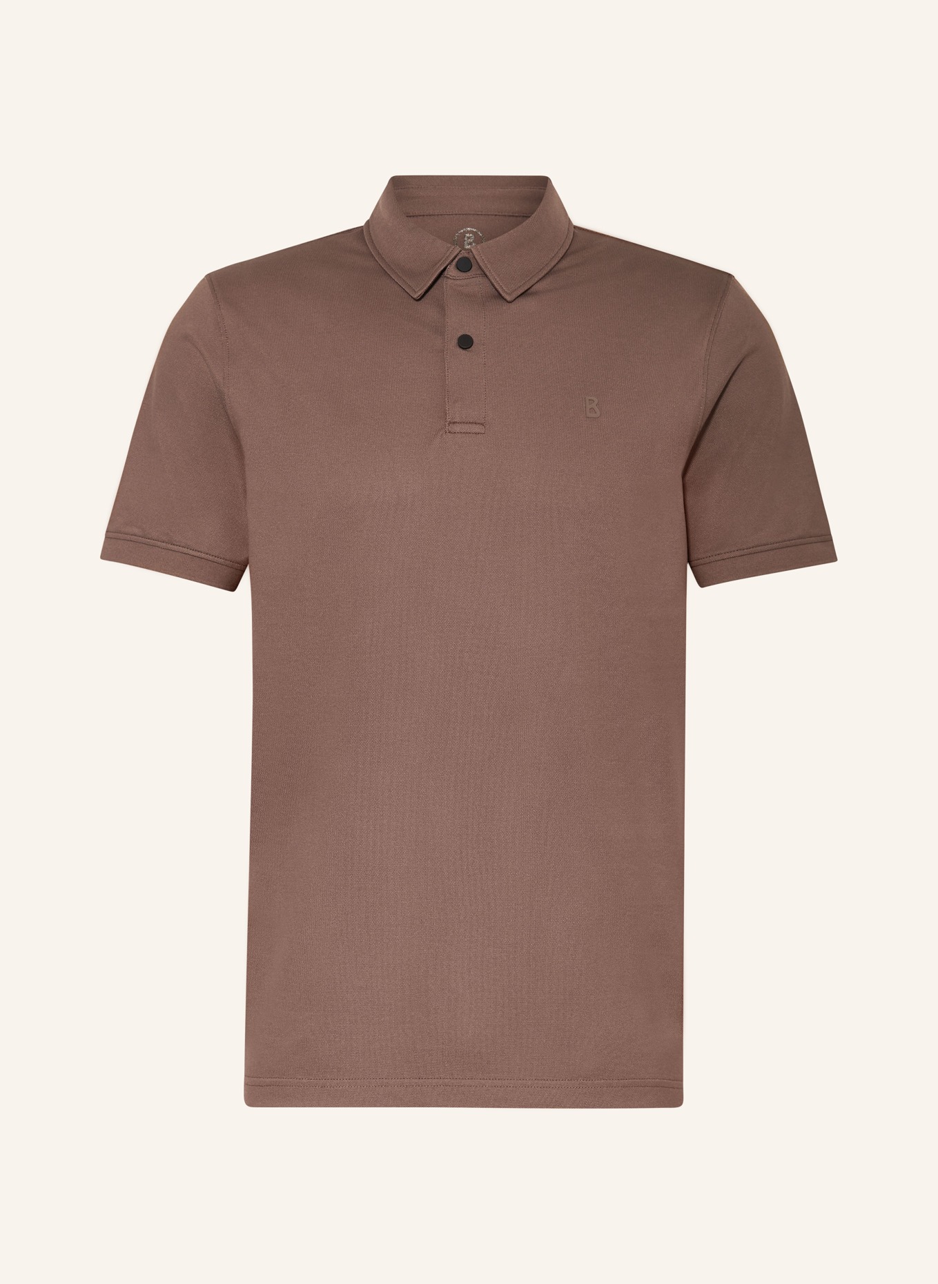 BOGNER Piqué-Poloshirt TIMO, Farbe: BRAUN (Bild 1)