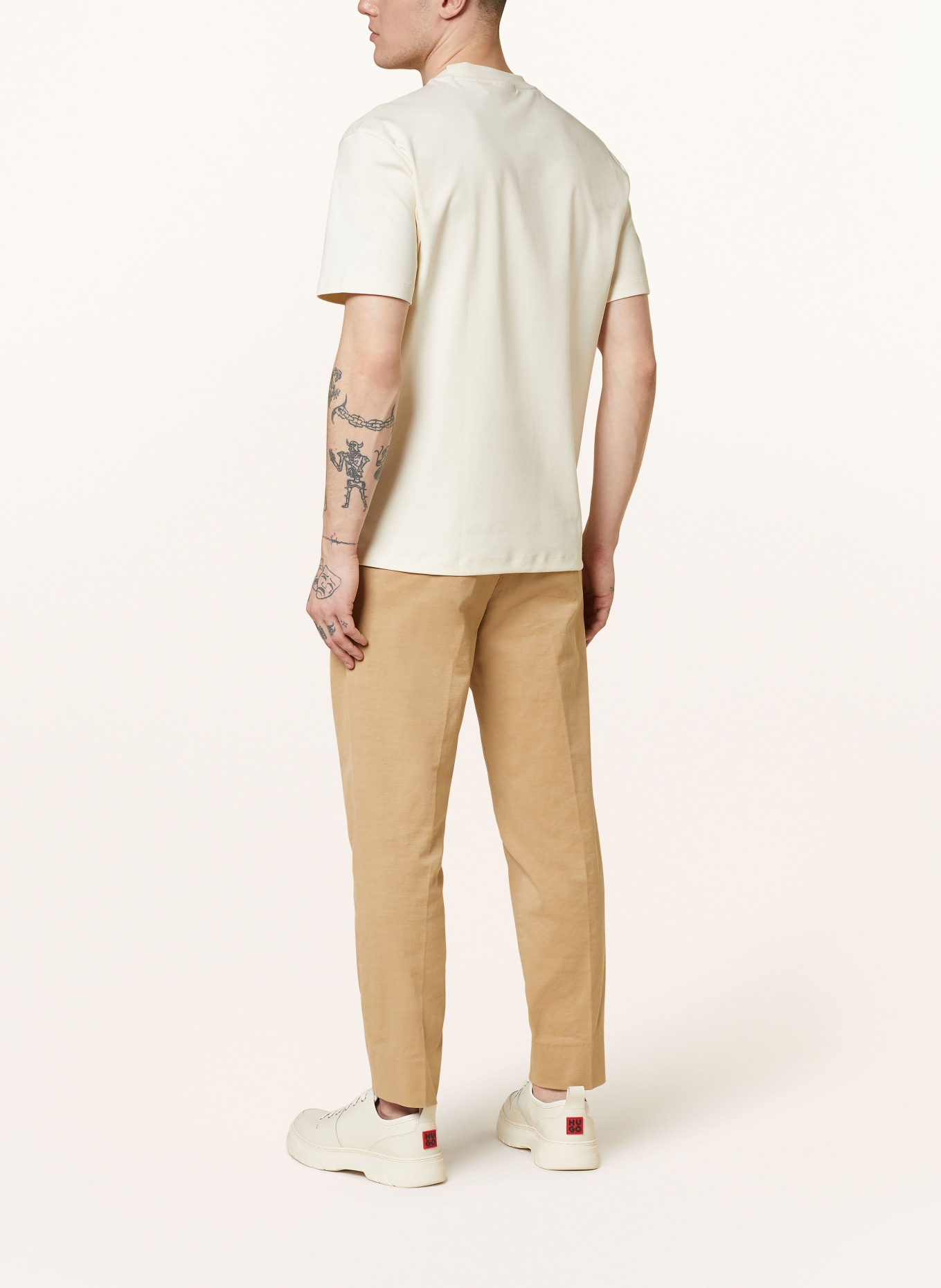 HUGO T-shirt DALILE, Color: ECRU (Image 3)