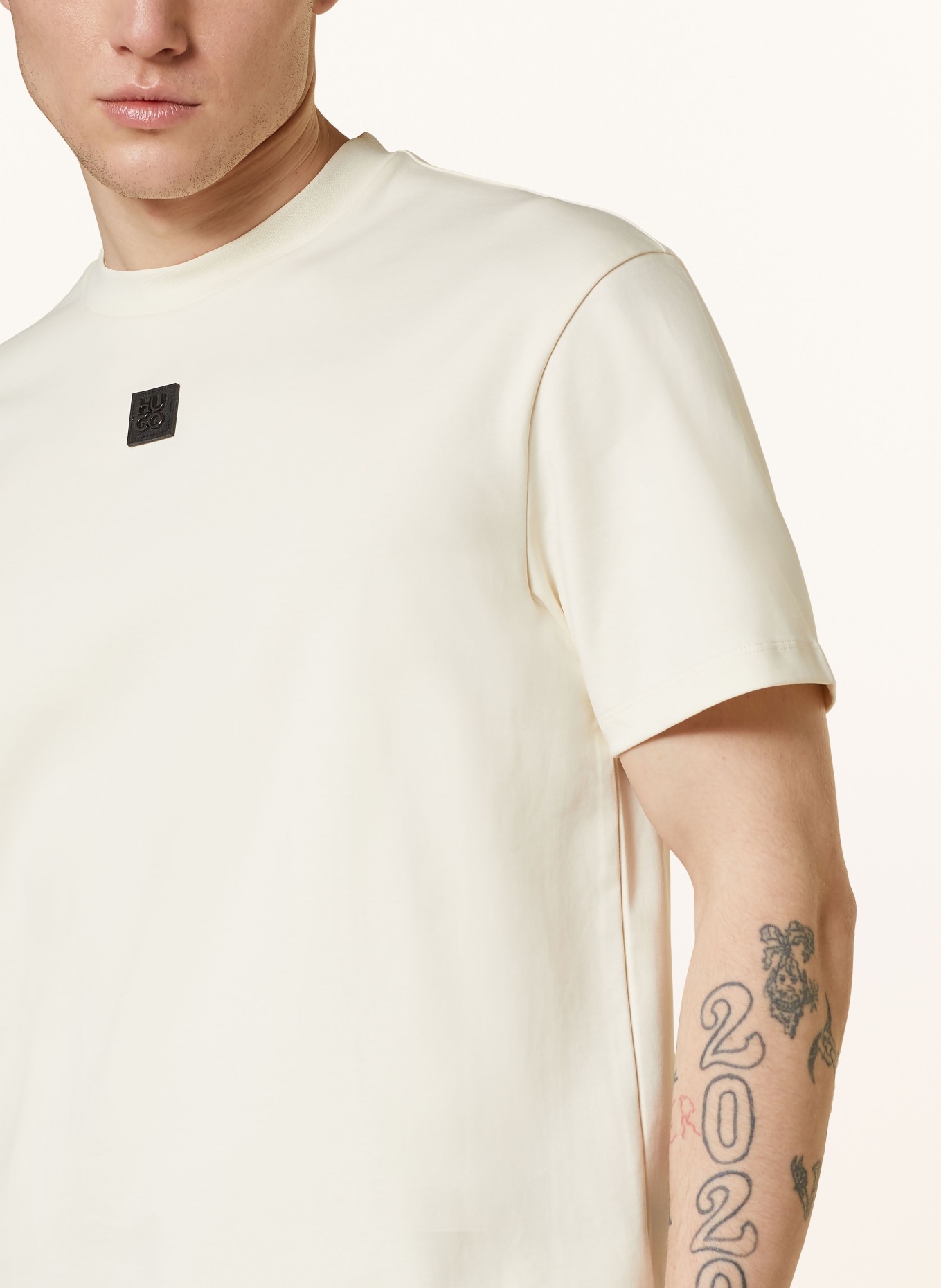 HUGO T-Shirt DALILE, Farbe: ECRU (Bild 4)