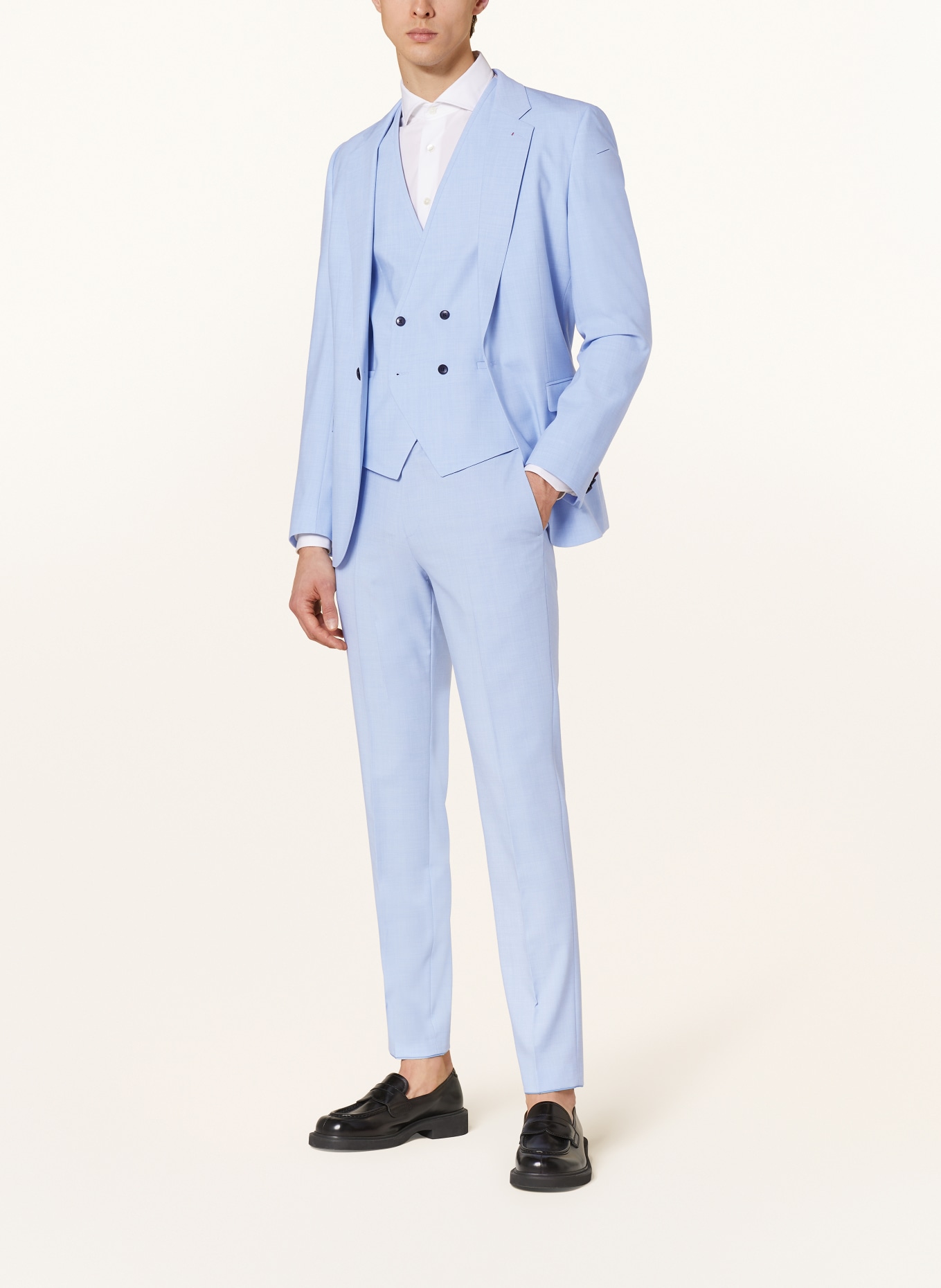 HUGO Suit ARTI HESTEN extra slim fit, Color: LIGHT BLUE (Image 2)