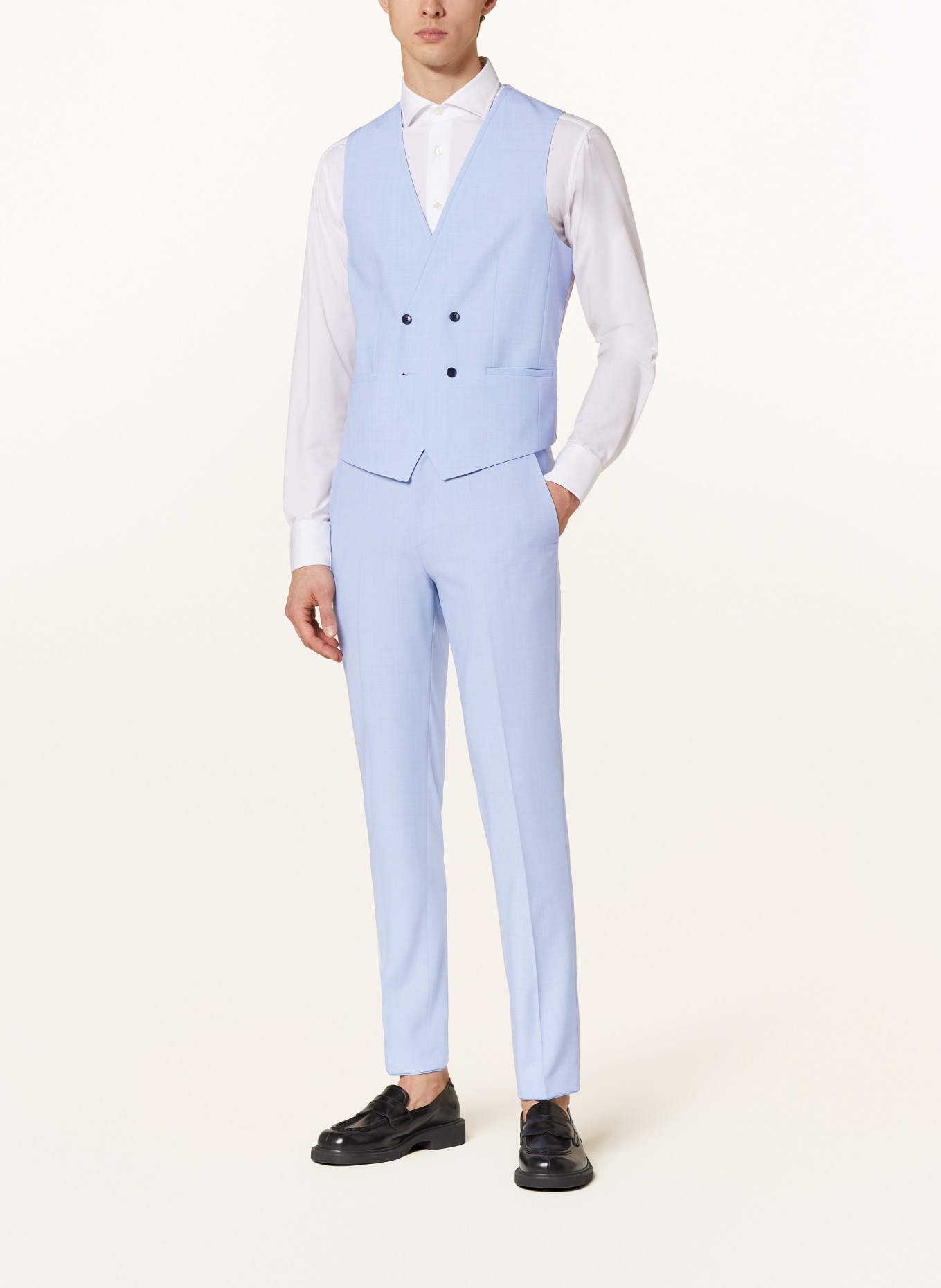 HUGO Suit ARTI HESTEN extra slim fit, Color: LIGHT BLUE (Image 4)