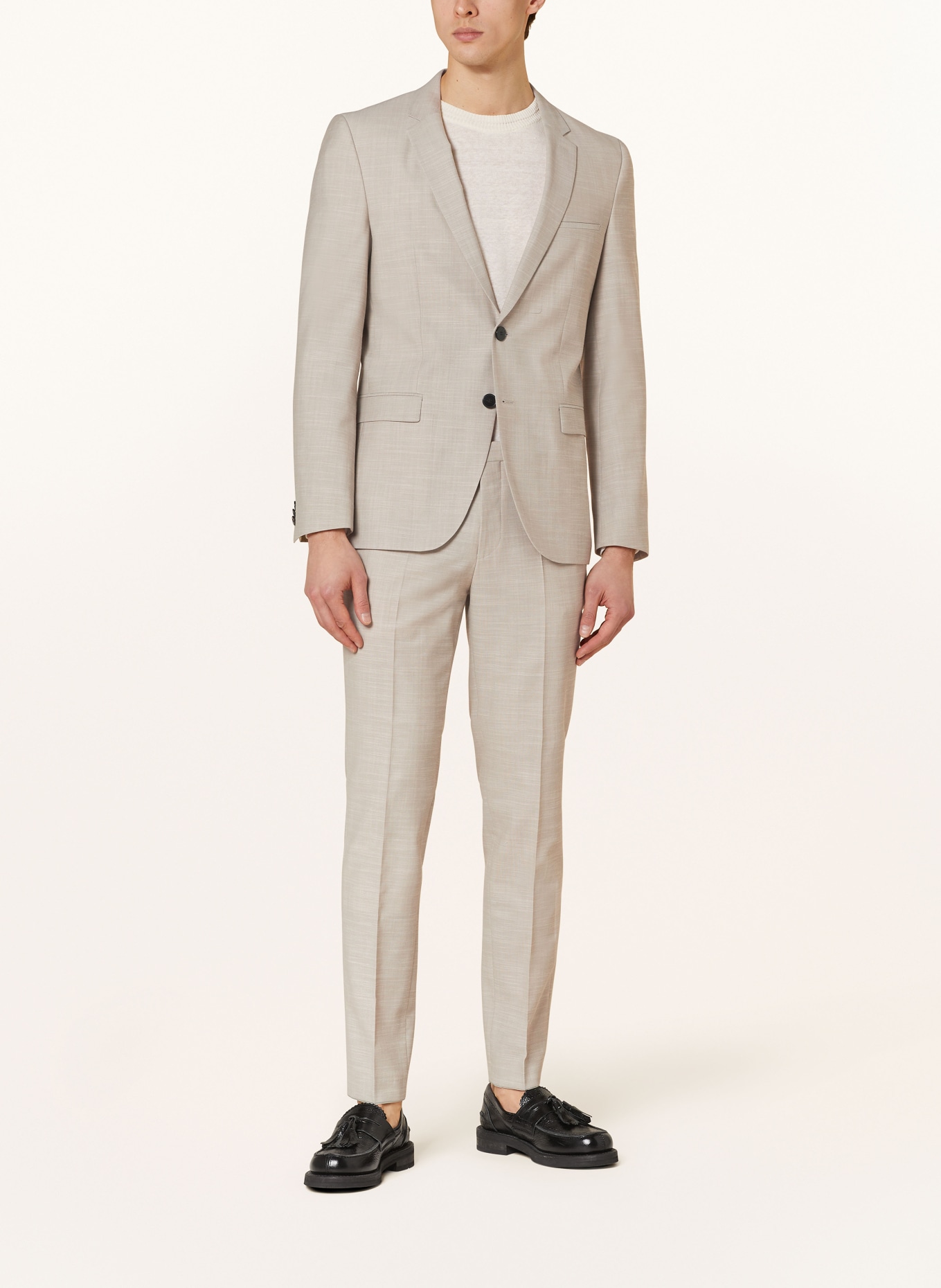 HUGO Suit ARTI HESTEN extra slim fit, Color: 261 MEDIUM BEIGE (Image 2)