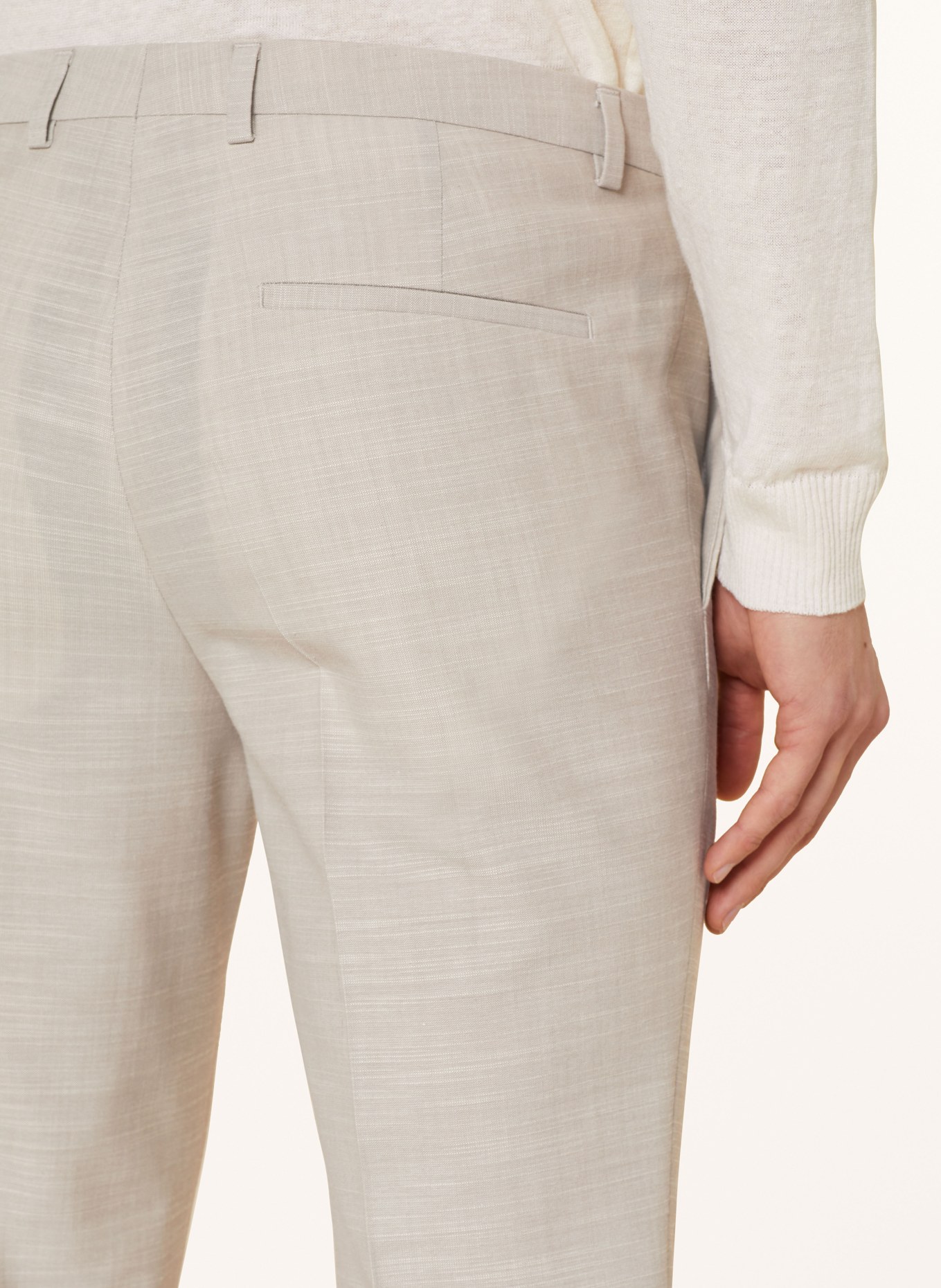 HUGO Anzug ARTI HESTEN Extra Slim Fit, Farbe: 261 MEDIUM BEIGE (Bild 7)