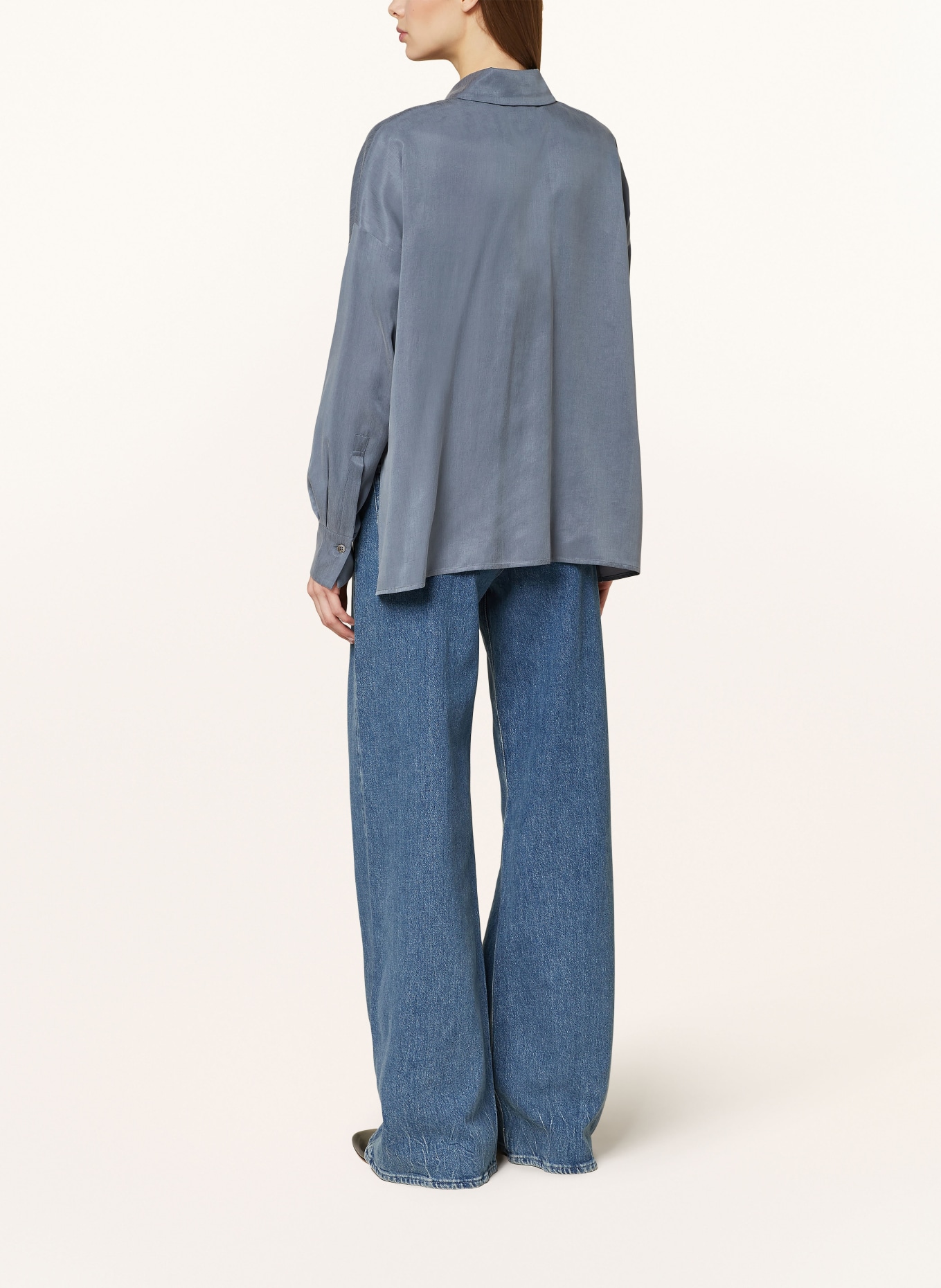 DRYKORN Shirt blouse BADAR, Color: BLUE GRAY (Image 3)