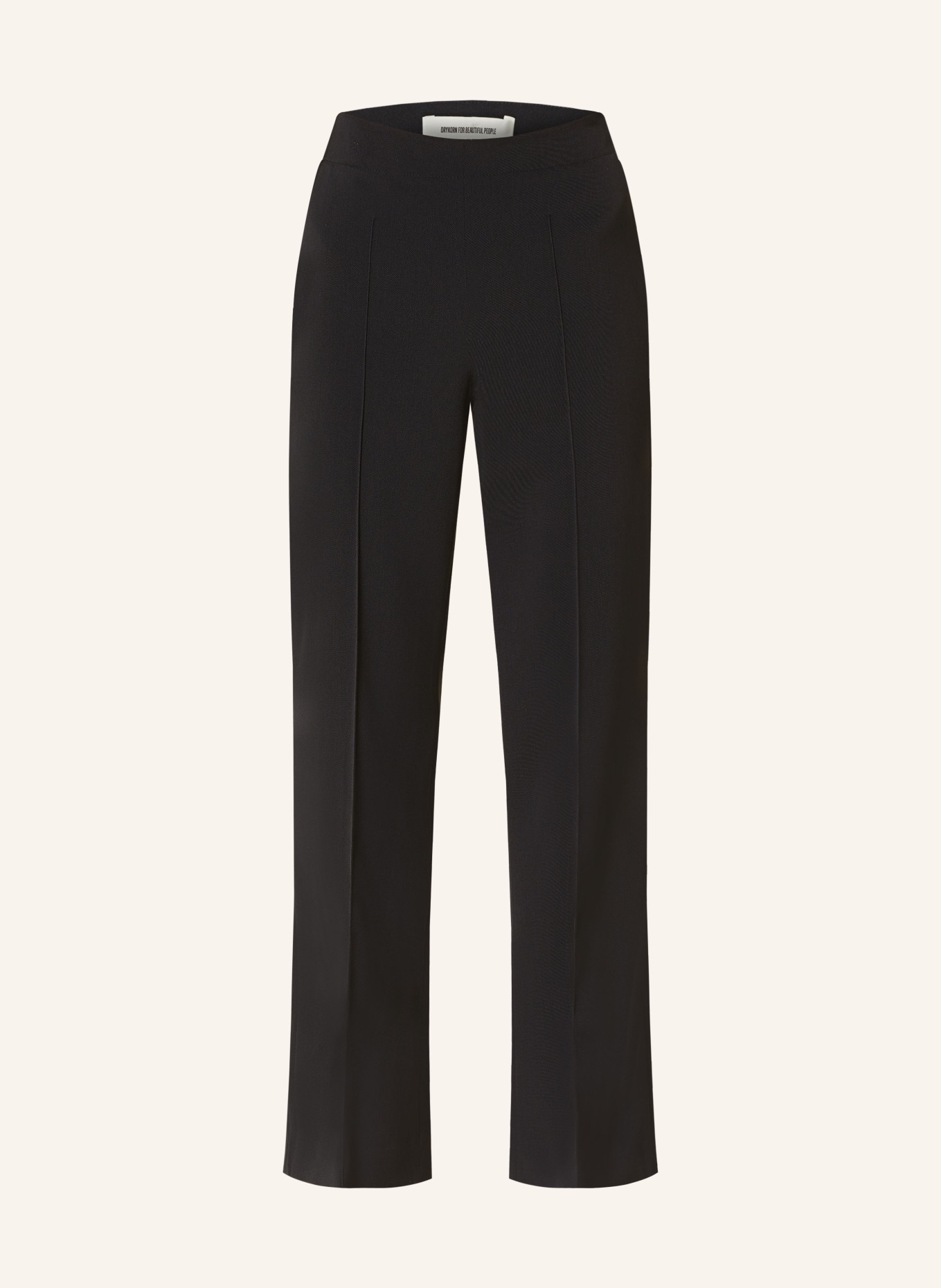 DRYKORN Trousers GRAVEL, Color: BLACK (Image 1)