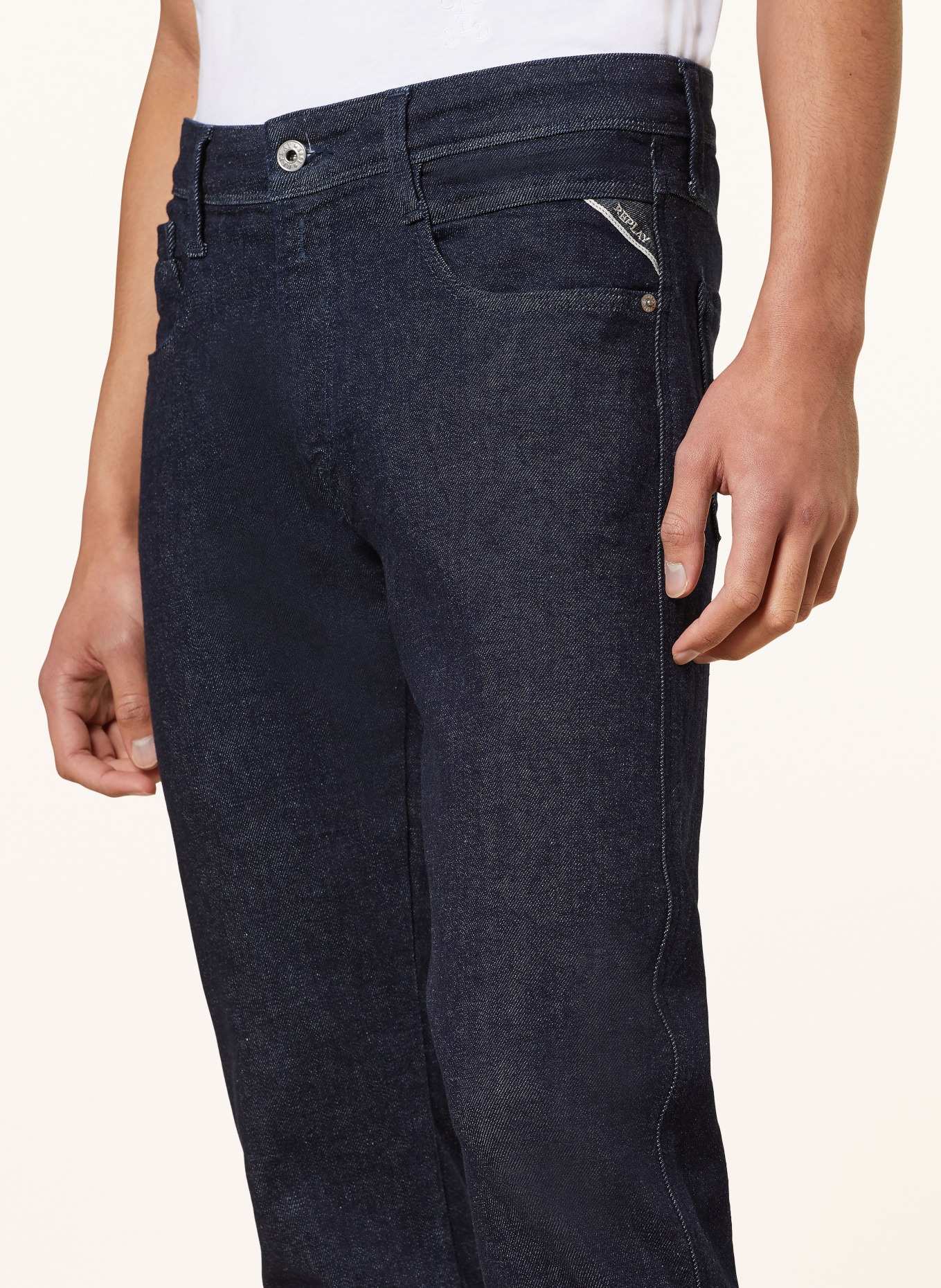 REPLAY Jeans ANBASS Slim Fit, Farbe: DUNKELBLAU (Bild 5)