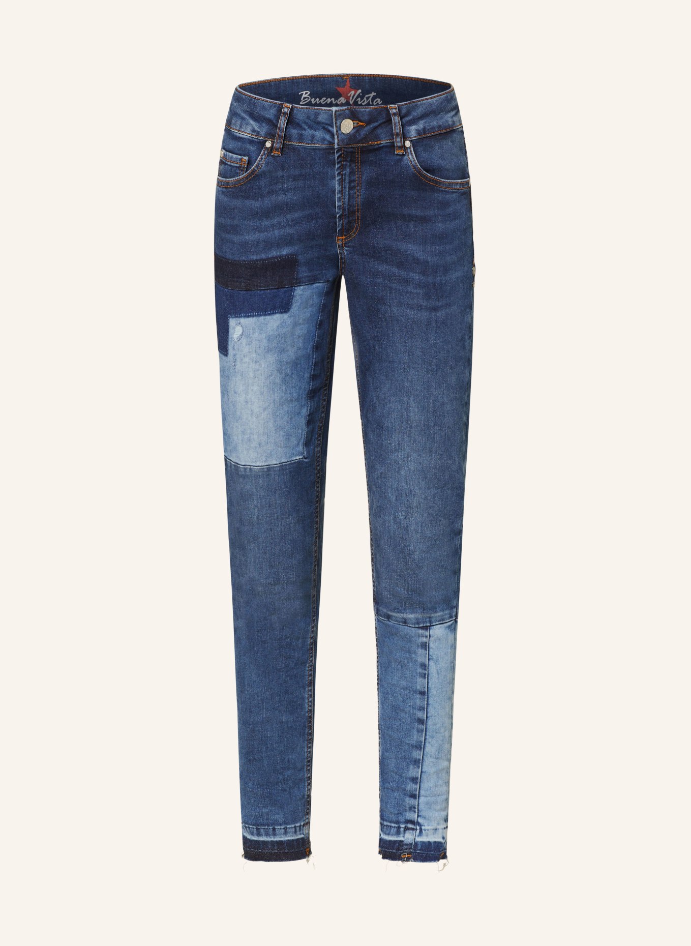 Buena Vista 7/8 jeans ITALY, Color: 7435 patch denim (Image 1)