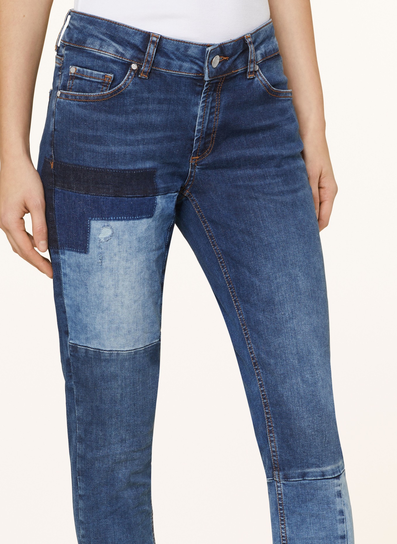 Buena Vista 7/8 jeans ITALY, Color: 7435 patch denim (Image 5)