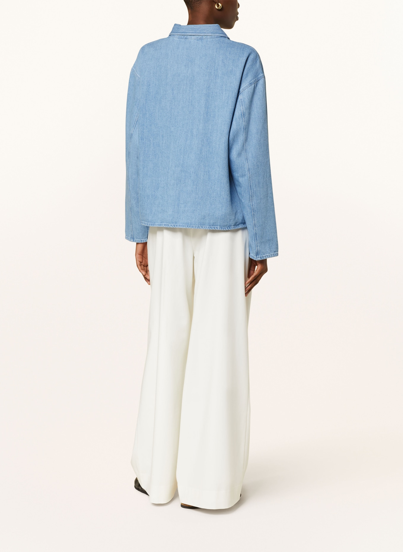 SoSUE Denim blouse ROME, Color: LIGHT BLUE (Image 3)