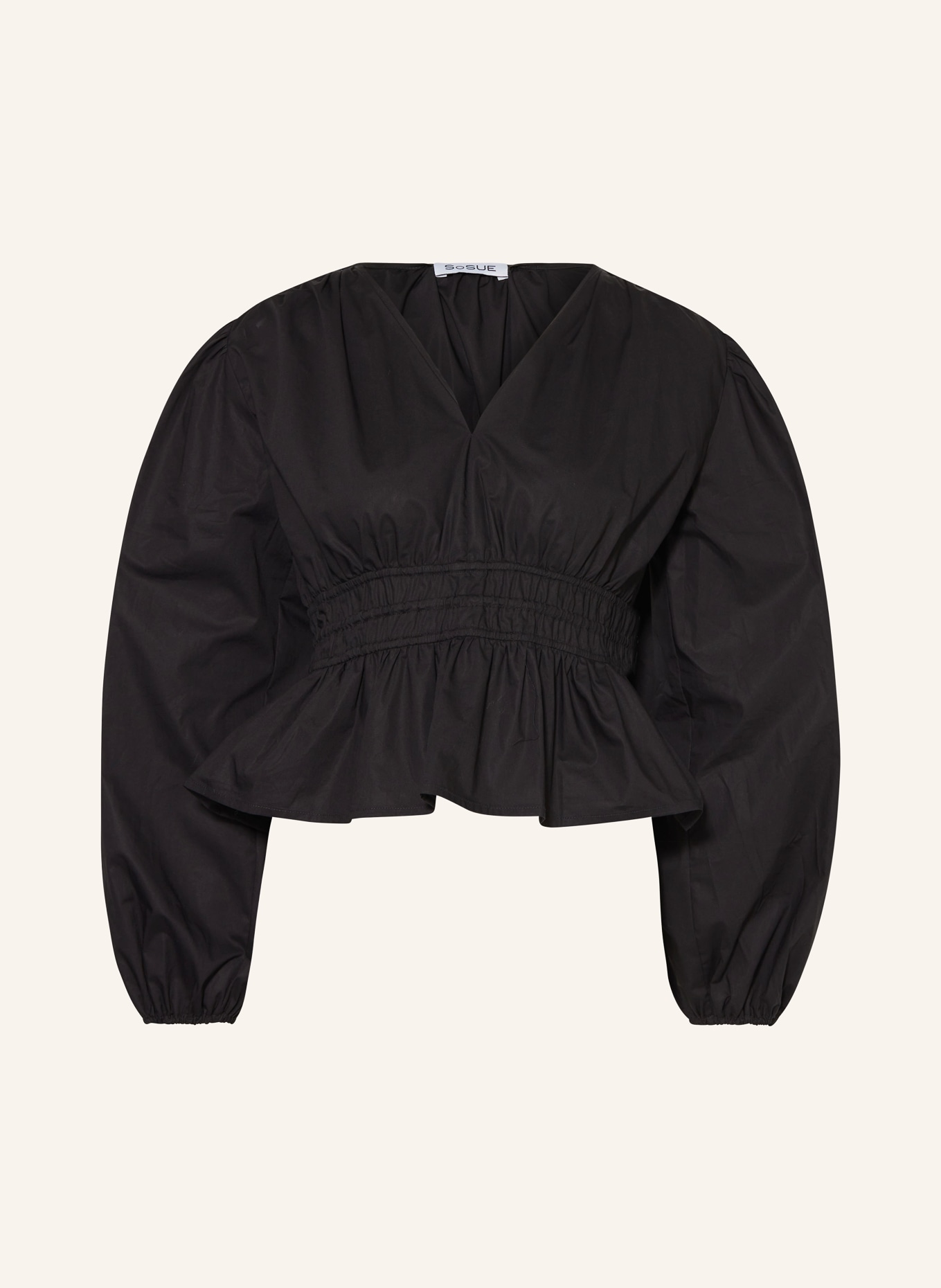 SoSUE Shirt blouse PALMA, Color: BLACK (Image 1)