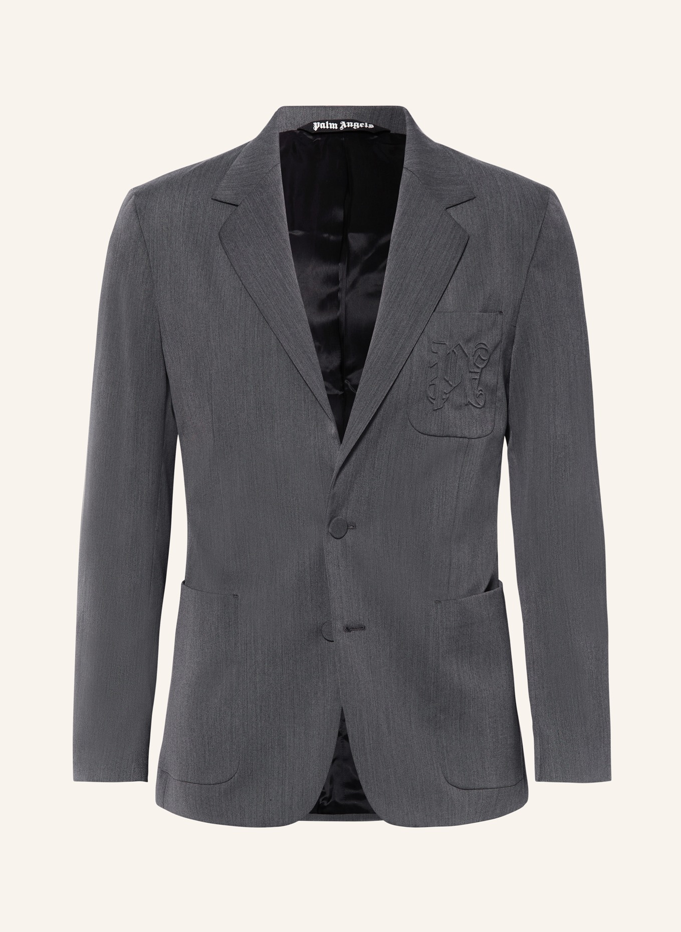 Palm Angels Suit jacket extra slim fit, Color: DARK GRAY (Image 1)