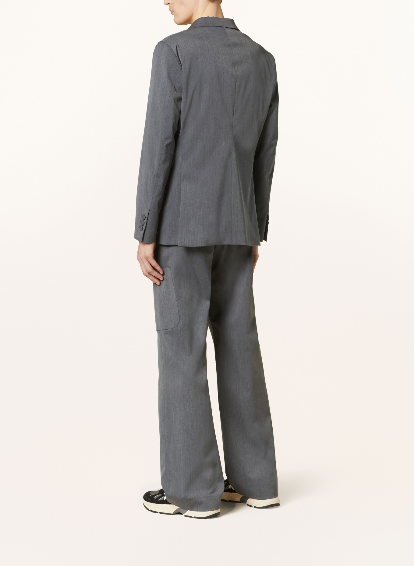 Palm Angels Suit jacket extra slim fit, Color: DARK GRAY (Image 3)