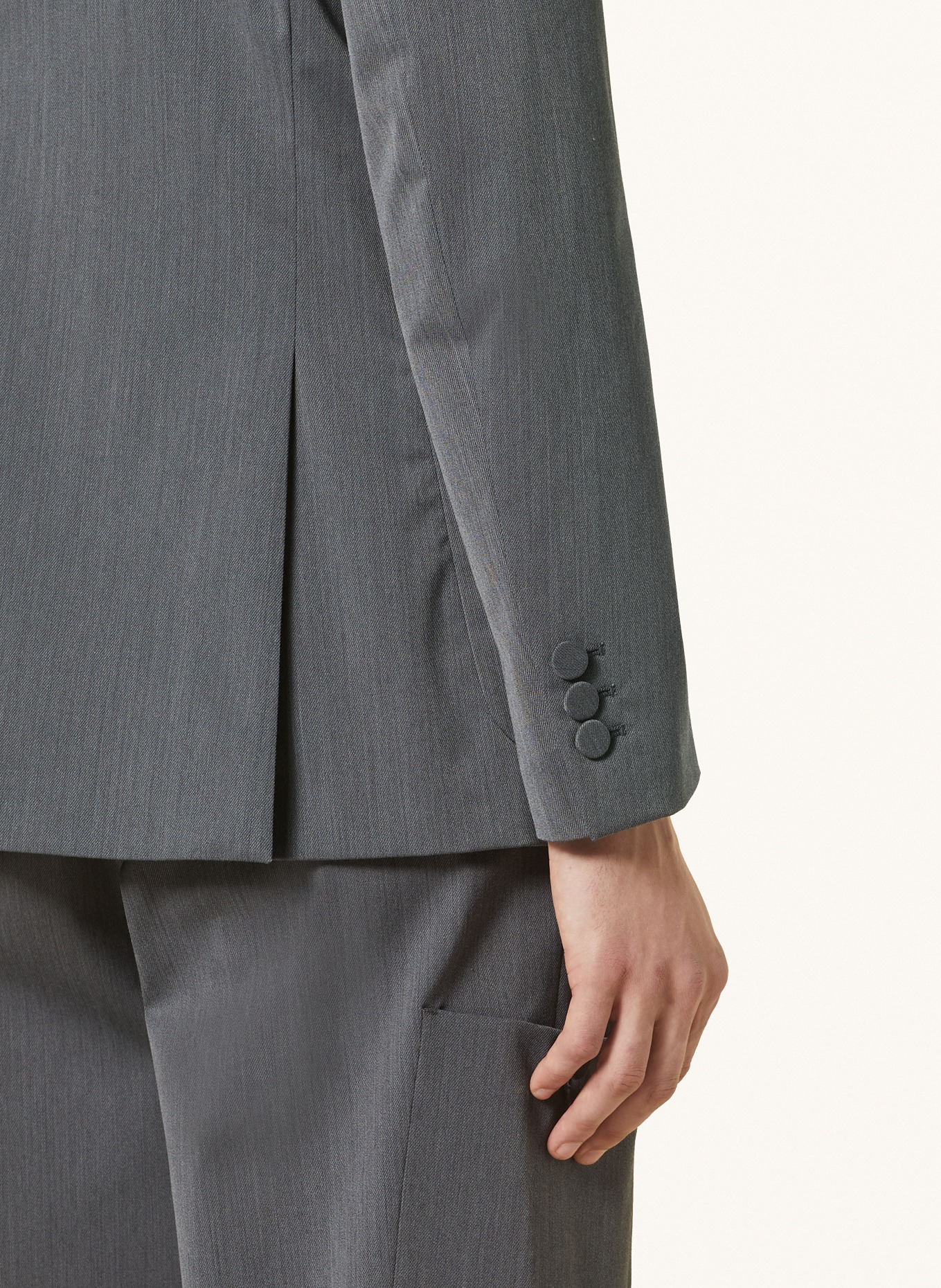 Palm Angels Suit jacket extra slim fit, Color: DARK GRAY (Image 6)