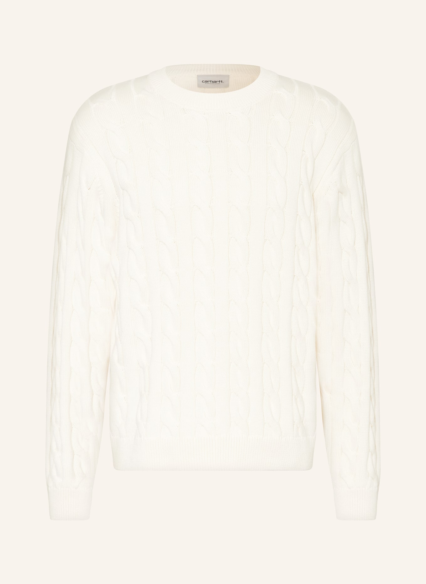 carhartt WIP Sweater CAMBELL, Color: CREAM (Image 1)
