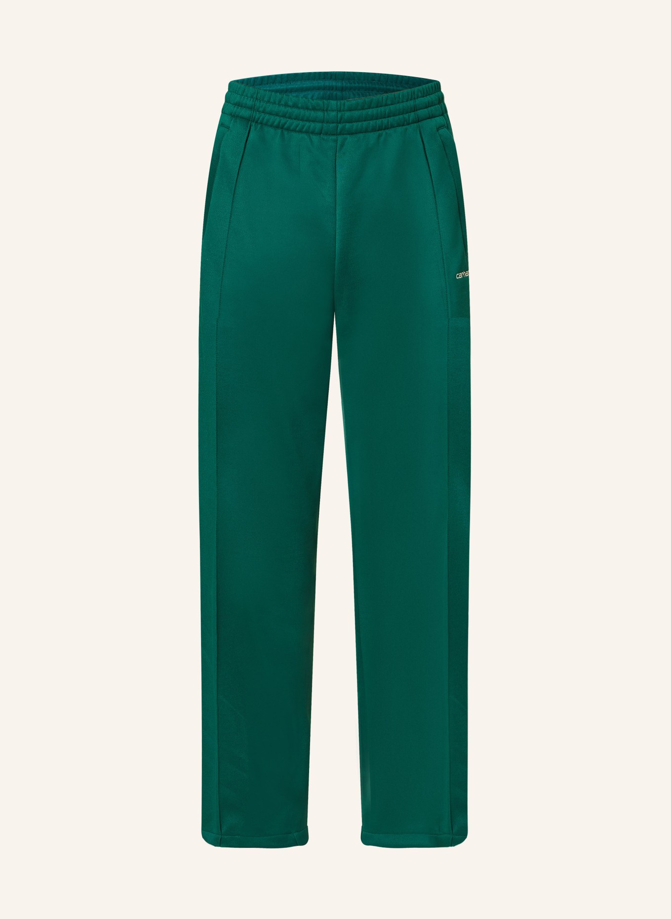 carhartt WIP Track pants BENCHILL, Color: GREEN/ WHITE (Image 1)