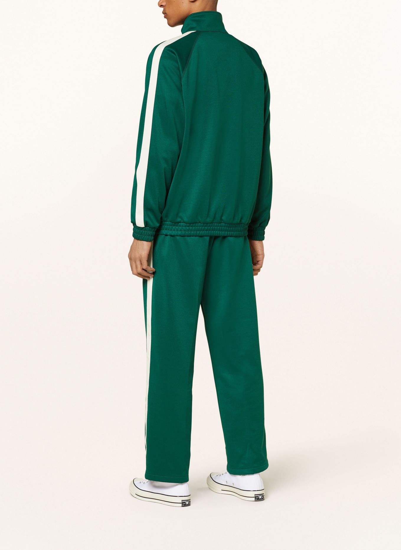 carhartt WIP Track pants BENCHILL, Color: GREEN/ WHITE (Image 3)