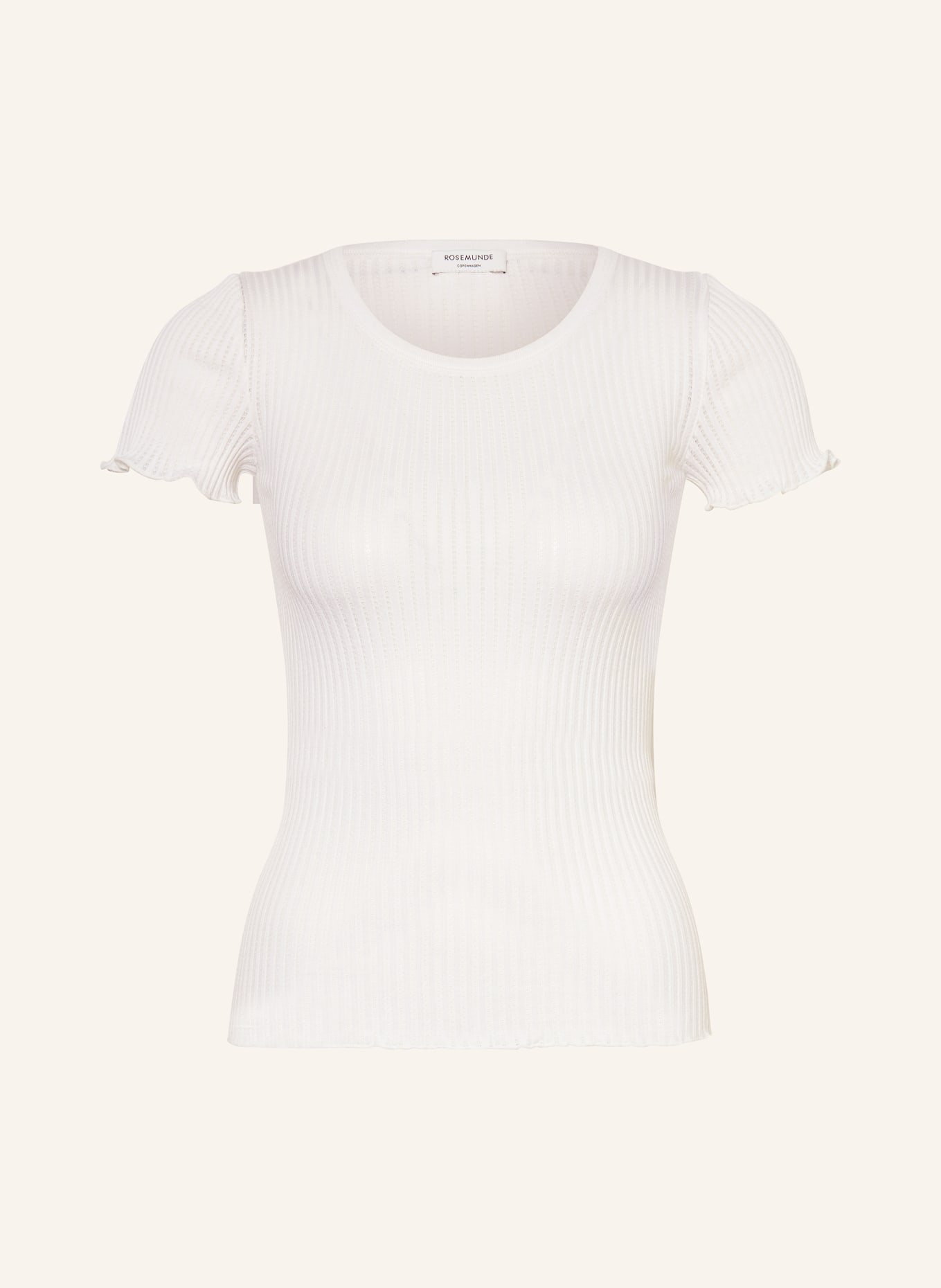 rosemunde Úpletové tričko z hedvábí, Barva: REŽNÁ (Obrázek 1)