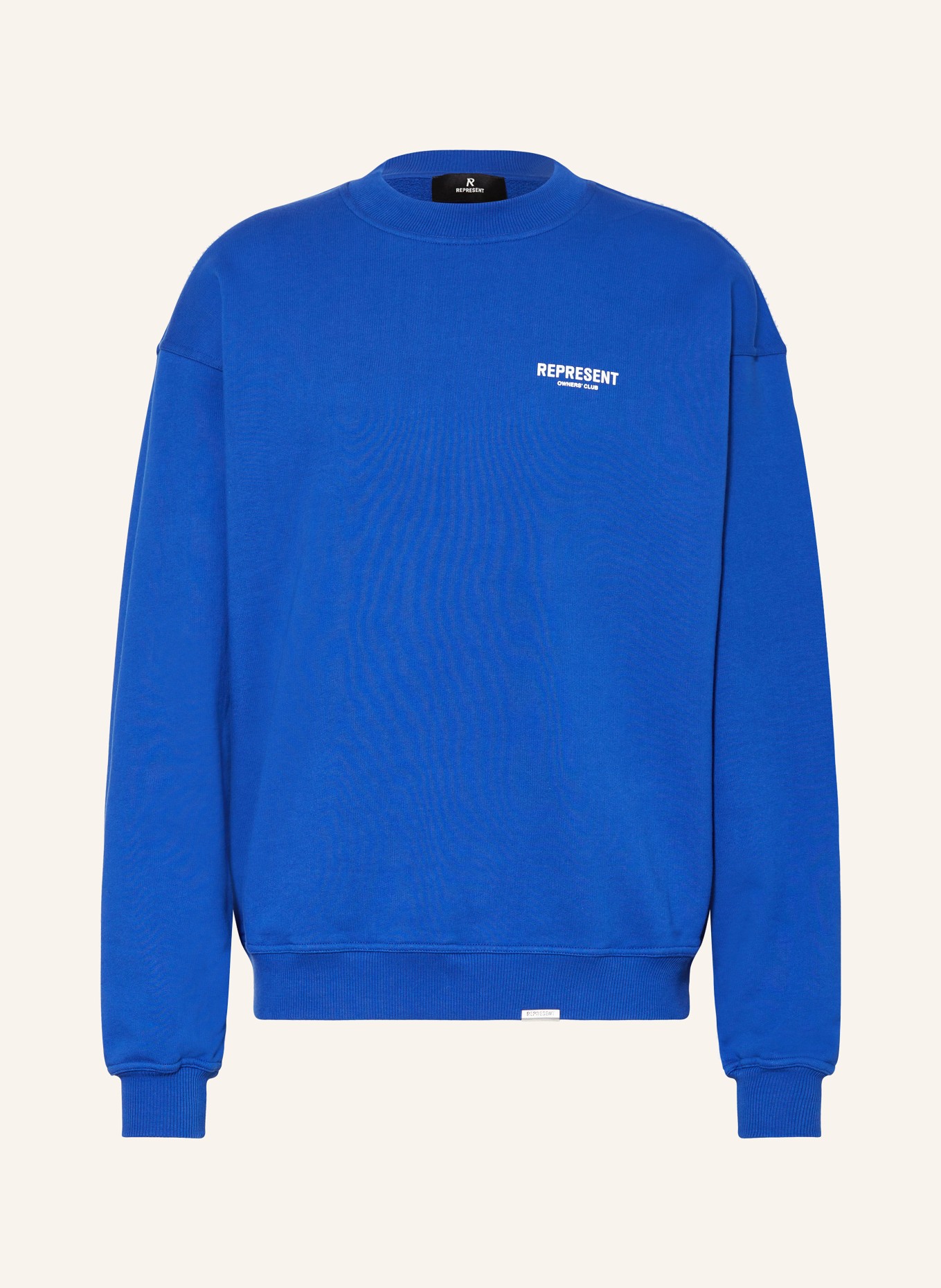 REPRESENT Sweatshirt OWNERS CLUB, Color: BLUE/ WHITE (Image 1)
