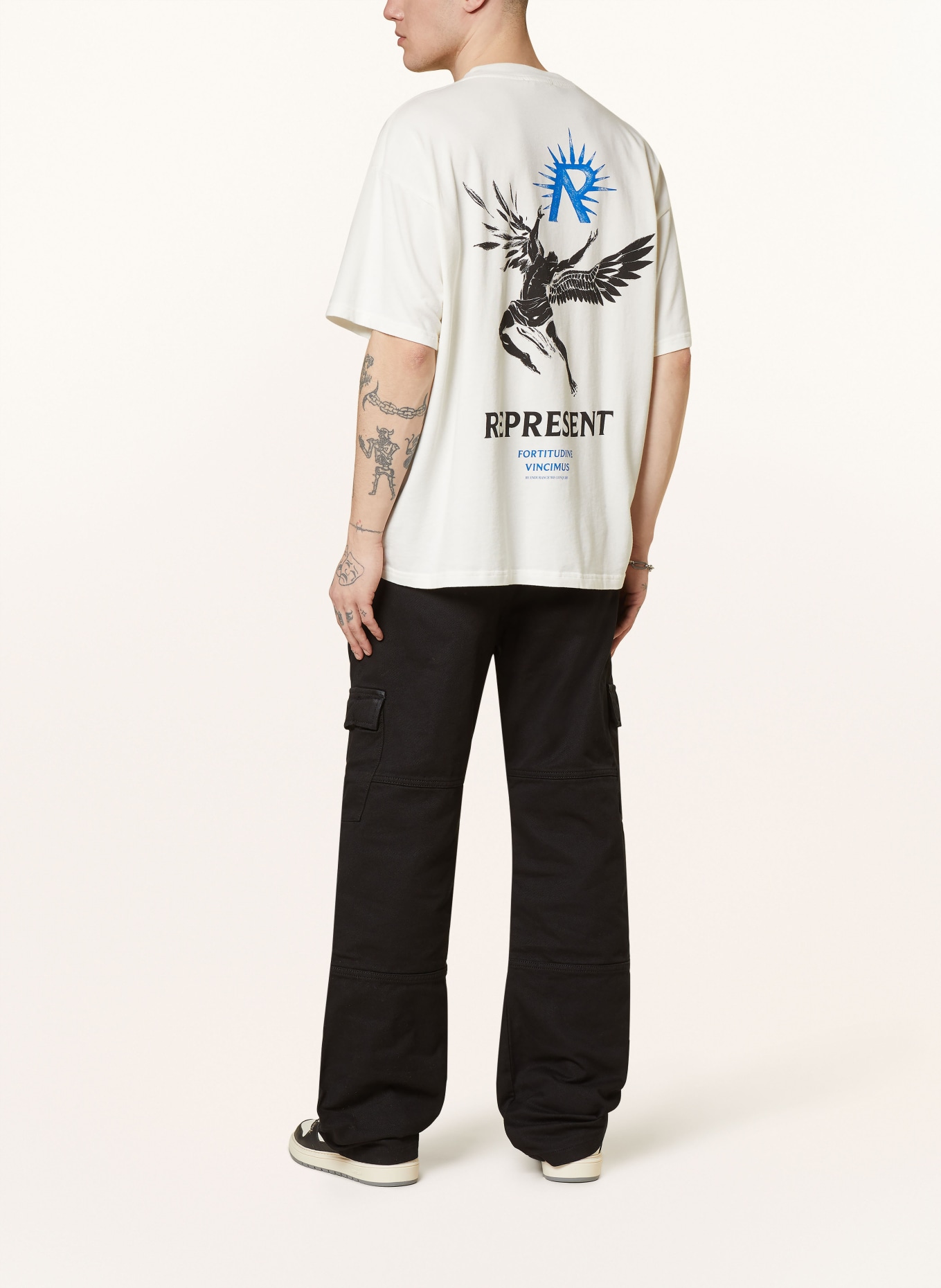 REPRESENT T-shirt ICARUS, Color: WHITE (Image 2)
