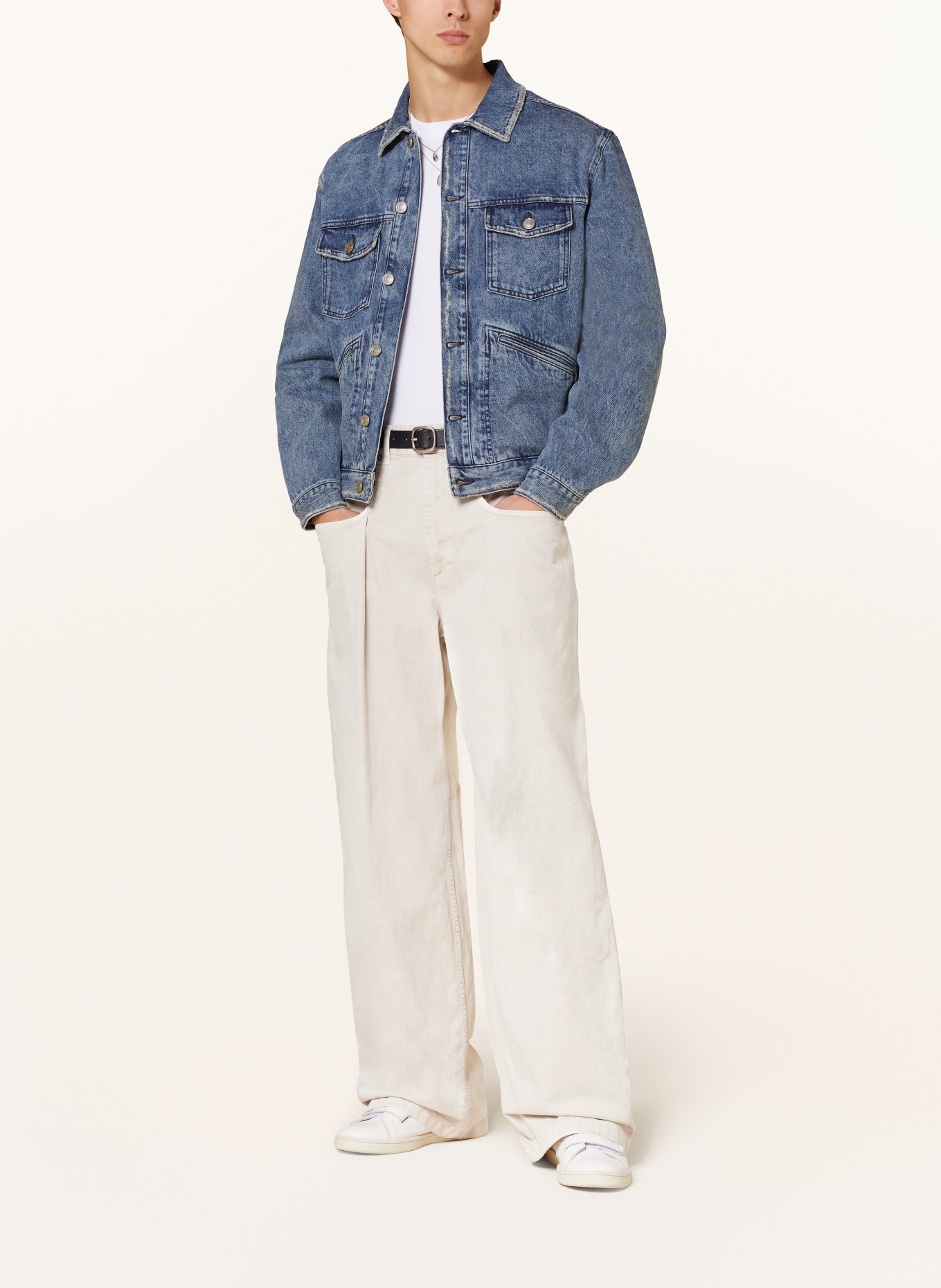 ISABEL MARANT Kurtka jeansowa JANGO, Kolor: 30BU blue (Obrazek 2)