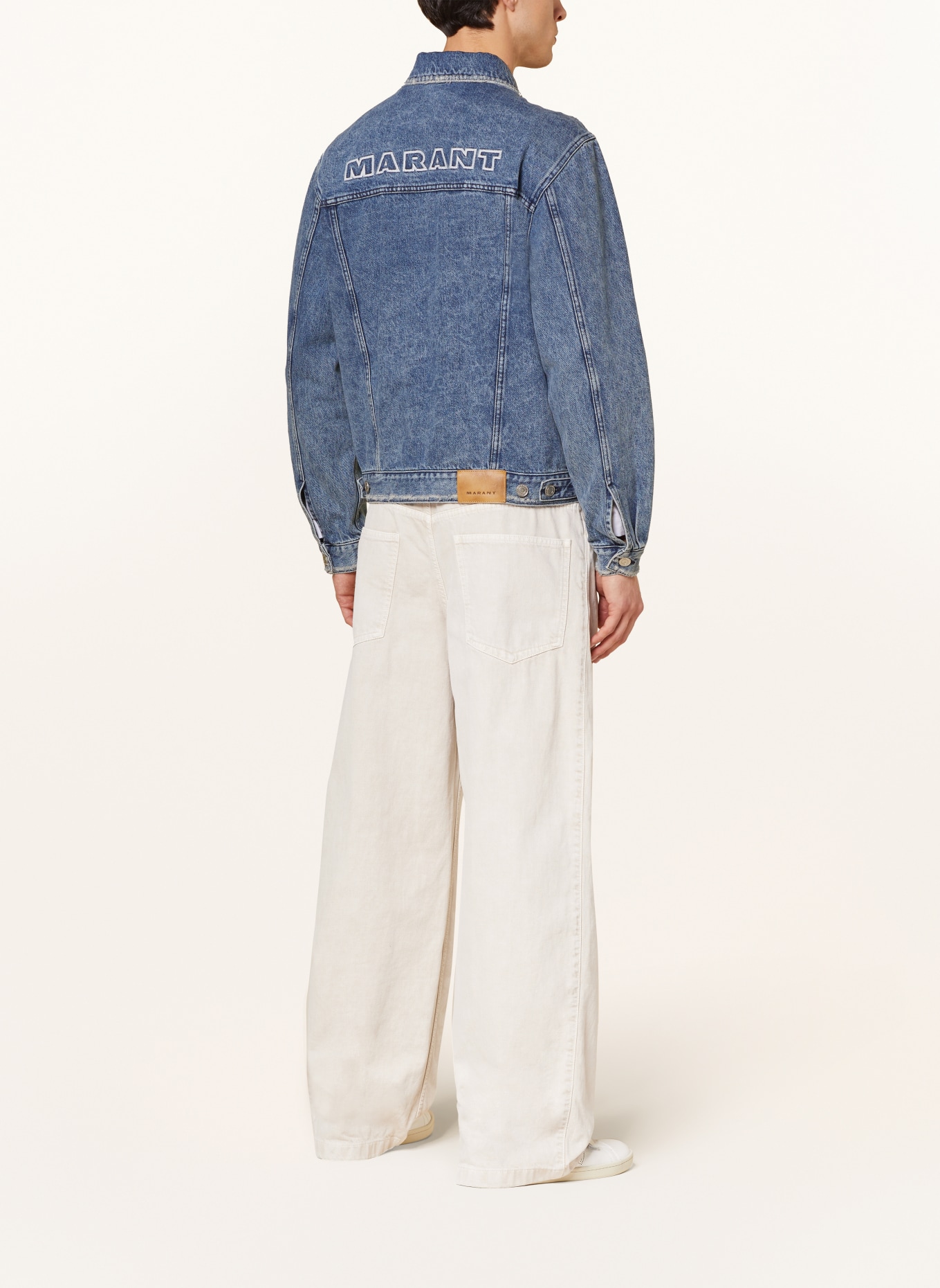 ISABEL MARANT Kurtka jeansowa JANGO, Kolor: 30BU blue (Obrazek 3)