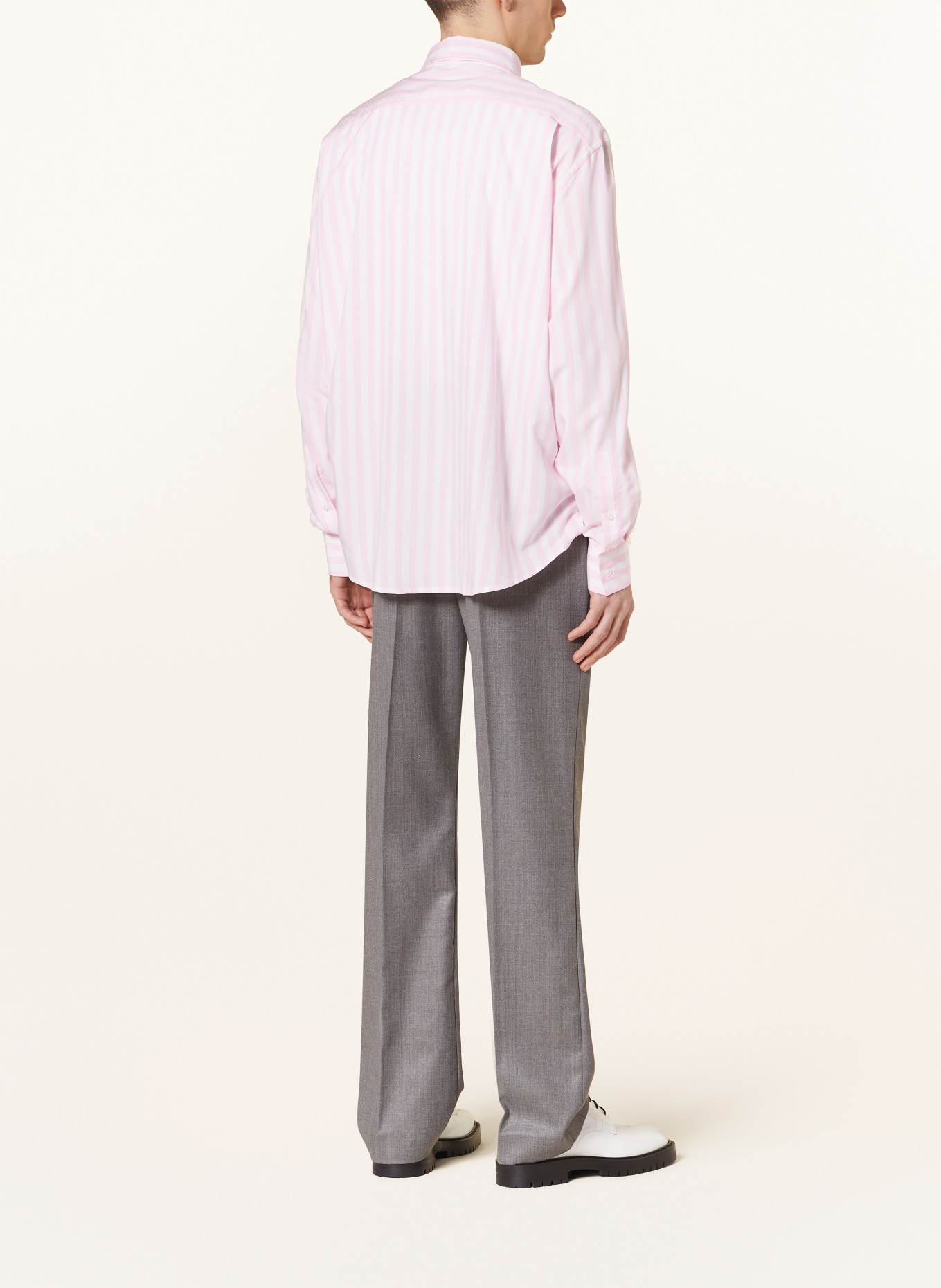 Acne Studios Shirt comfort fit, Color: WHITE/ PINK (Image 3)