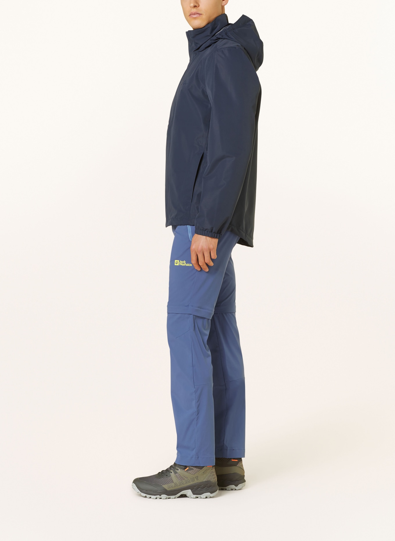 Jack Wolfskin Outdoor jacket STORMY POINT 2L, Color: DARK BLUE (Image 4)