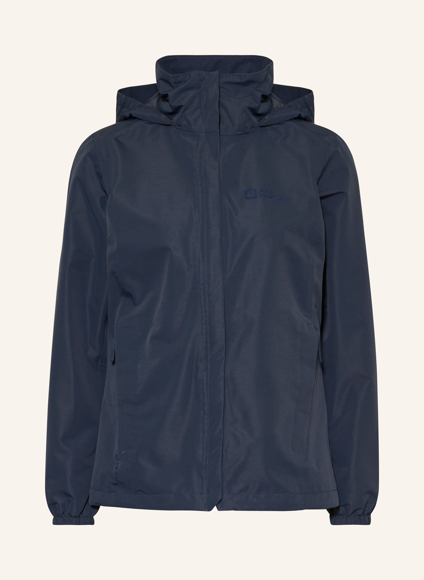 Jack Wolfskin Outdoor jacket STORMY POINT 2 l, Color: DARK BLUE (Image 1)