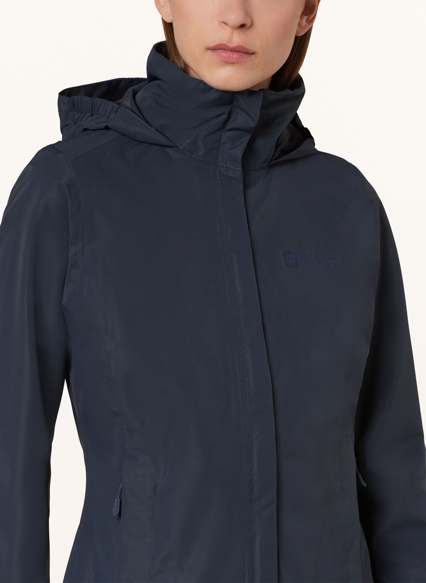 Jack Wolfskin Outdoor jacket STORMY POINT 2 l, Color: DARK BLUE (Image 5)