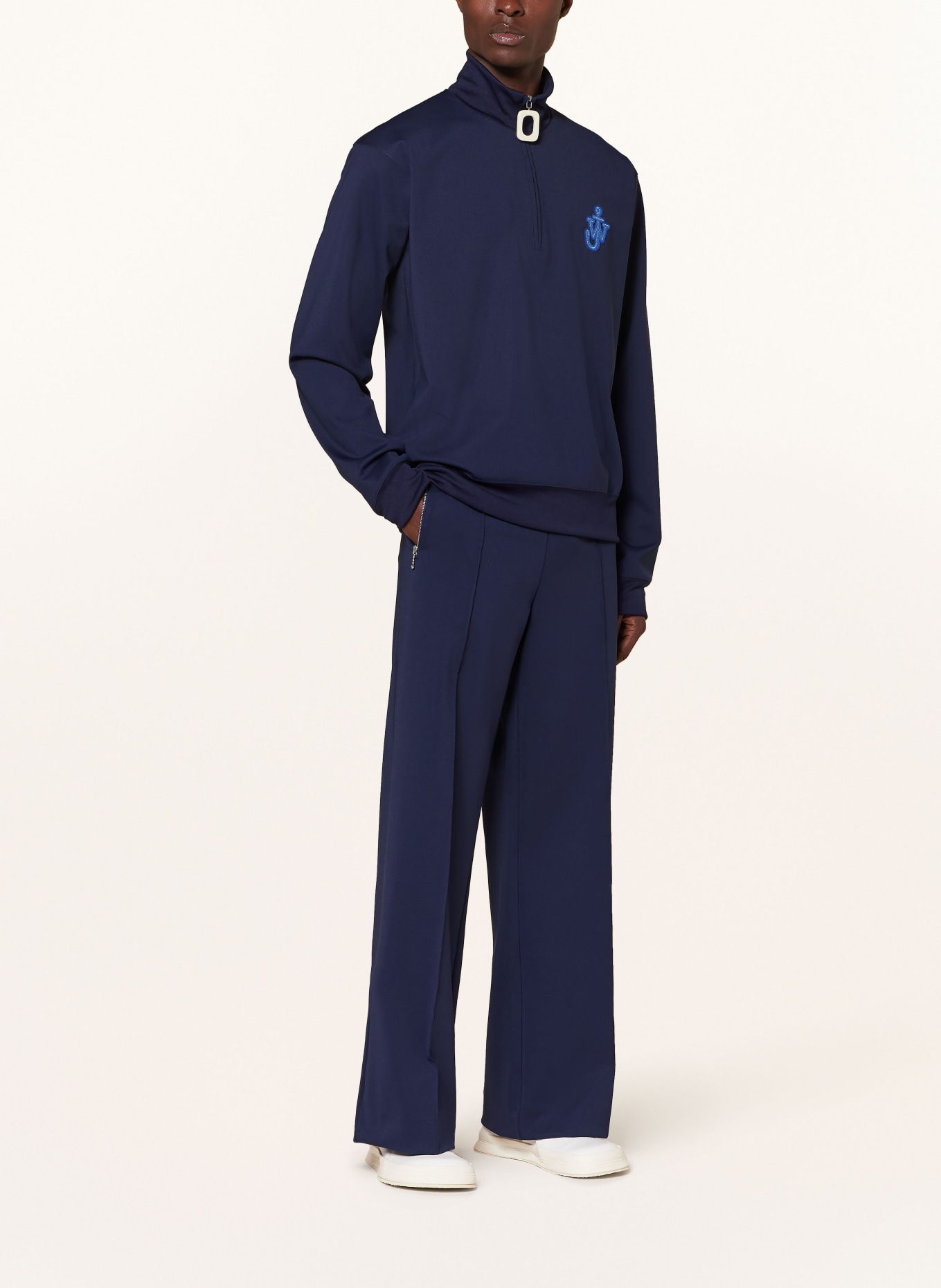 JW ANDERSON Track pants, Color: DARK BLUE (Image 2)
