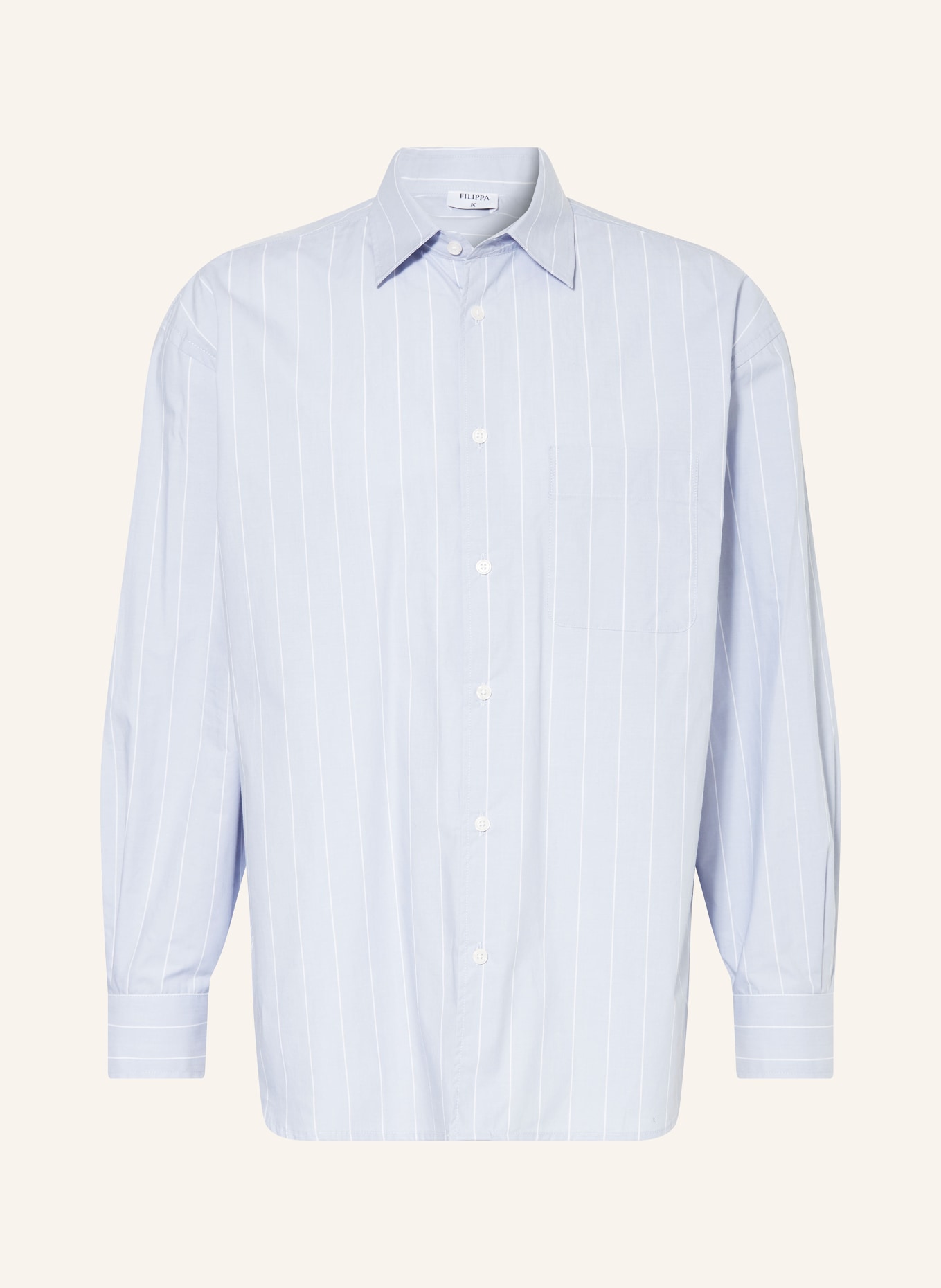 Filippa K Shirt relaxed fit, Color: LIGHT BLUE/ WHITE (Image 1)