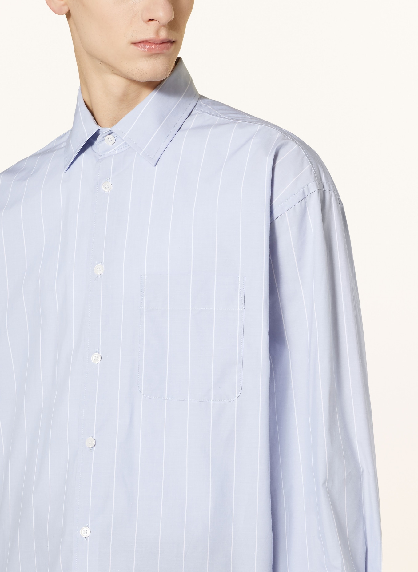 Filippa K Shirt relaxed fit, Color: LIGHT BLUE/ WHITE (Image 4)