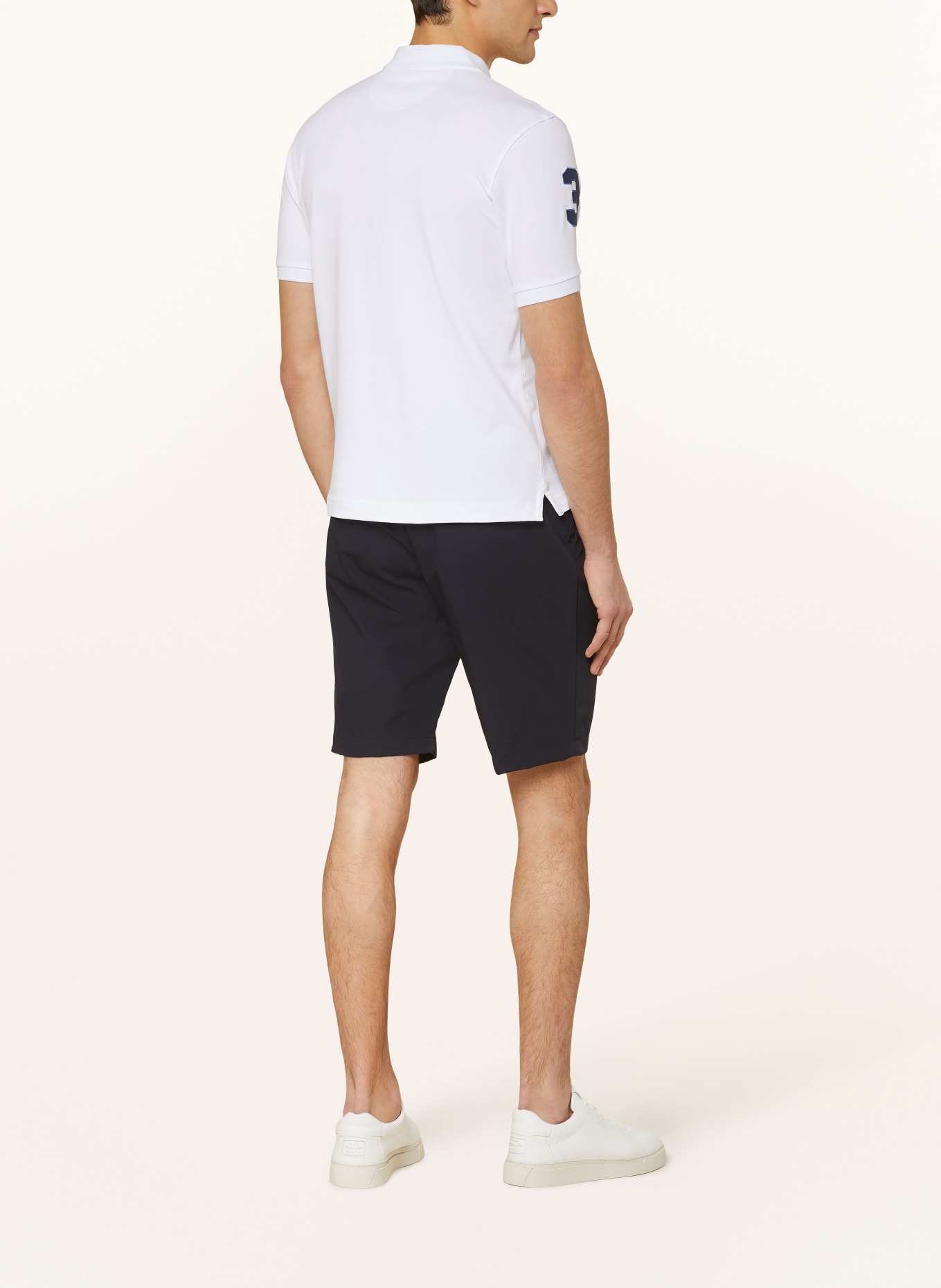 LA MARTINA Jersey polo shirt slim fit, Color: WHITE (Image 3)
