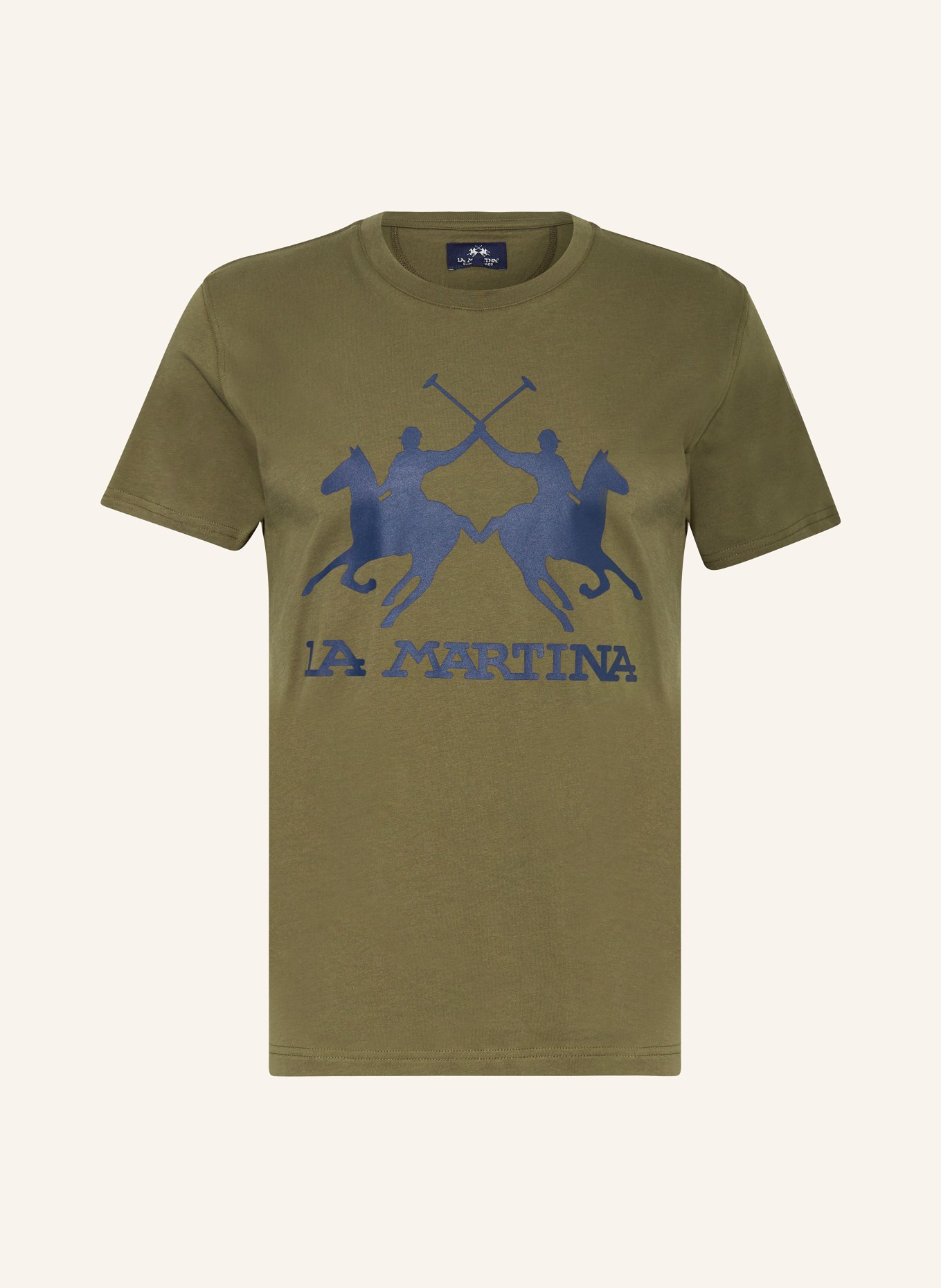 LA MARTINA T-shirt, Kolor: KHAKI (Obrazek 1)