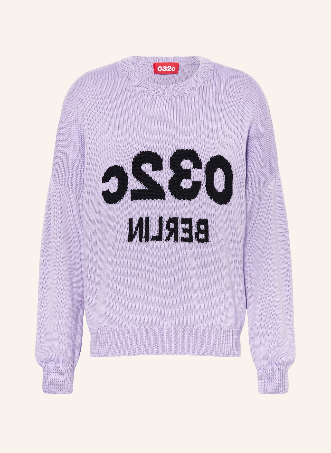 032c Sweater made of merino wool, Color: LIGHT PURPLE (Image 1)