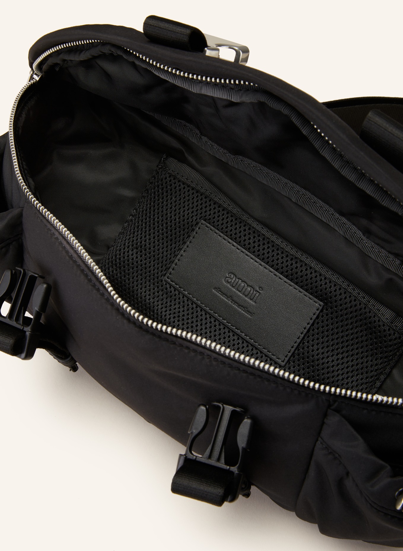 AMI PARIS Waist bag, Color: BLACK (Image 3)