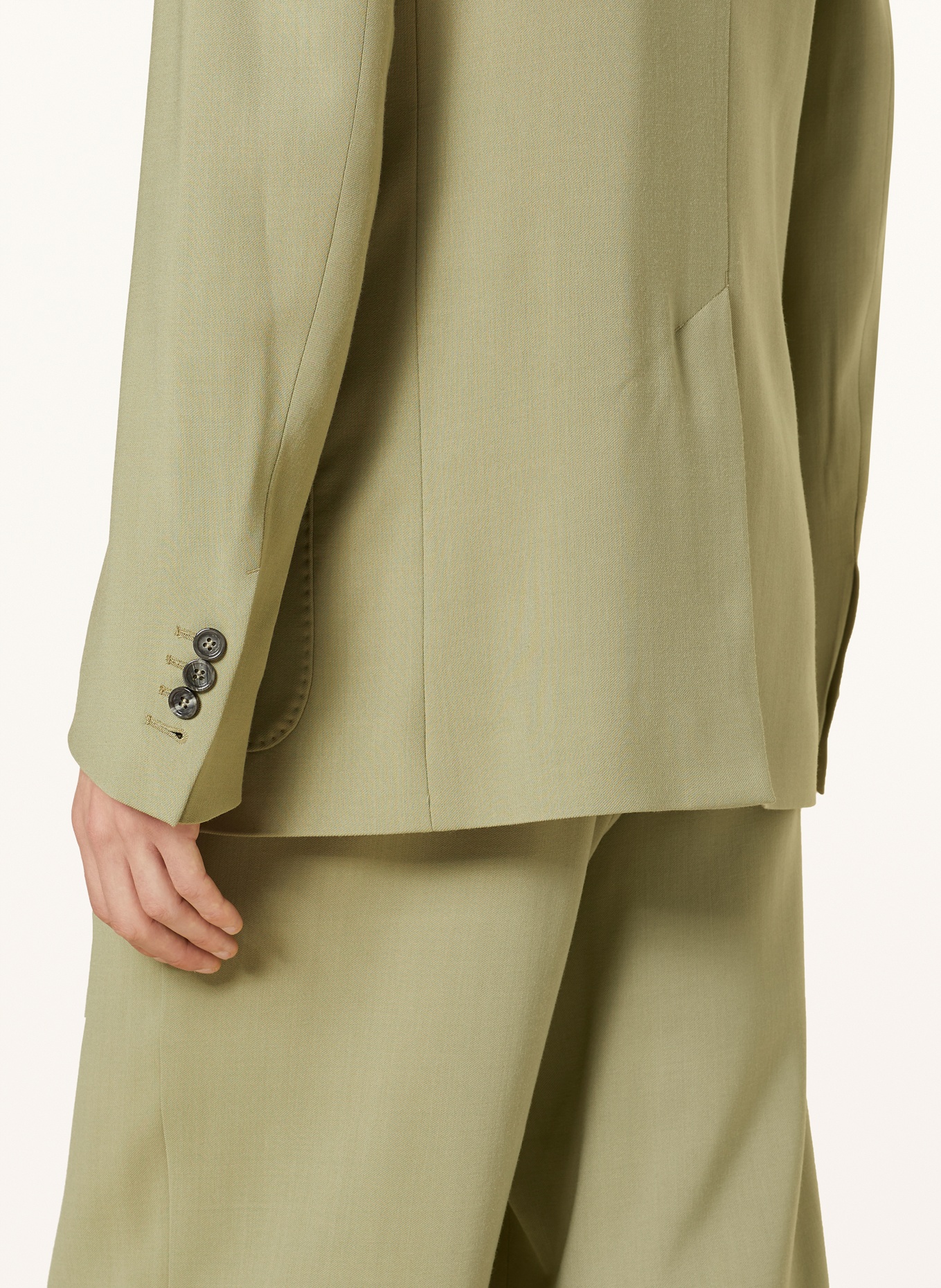 AMI PARIS Suit jacket Slim Fit, Color: 351 OLIVE (Image 6)