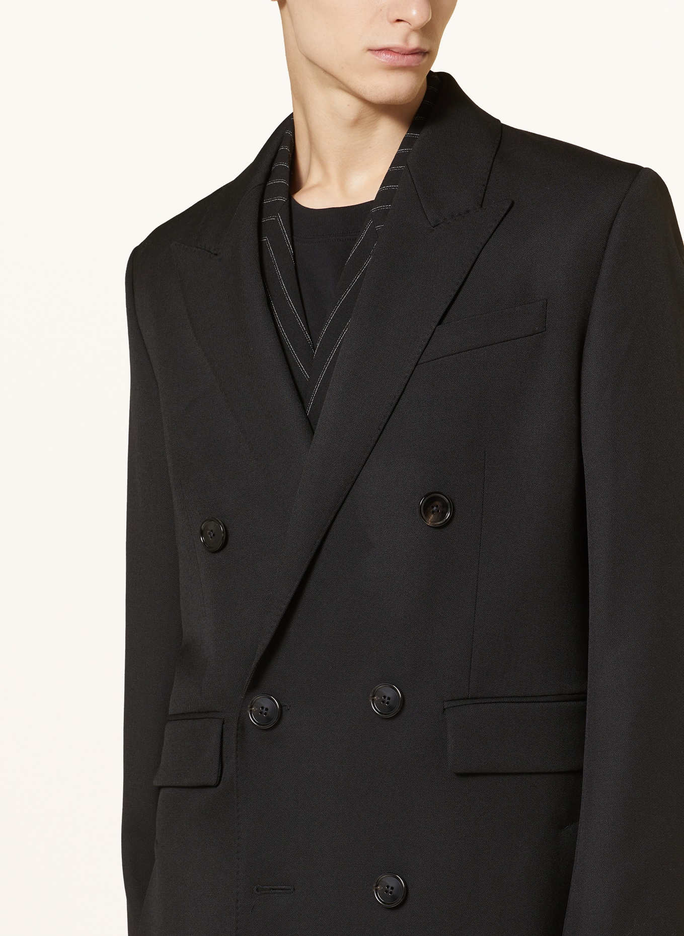 AMI PARIS Wool coat, Color: BLACK (Image 4)