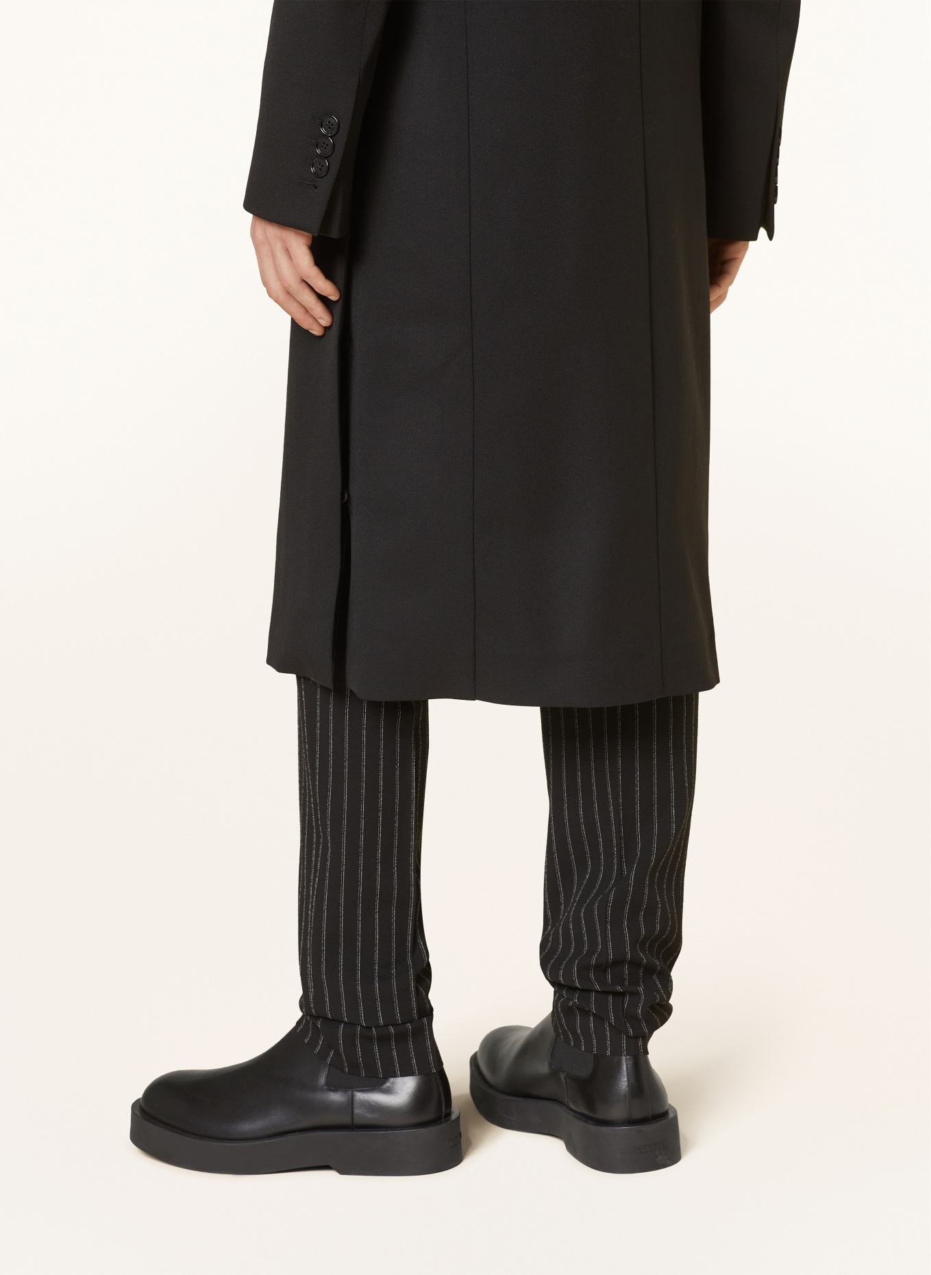 AMI PARIS Wool coat, Color: BLACK (Image 5)