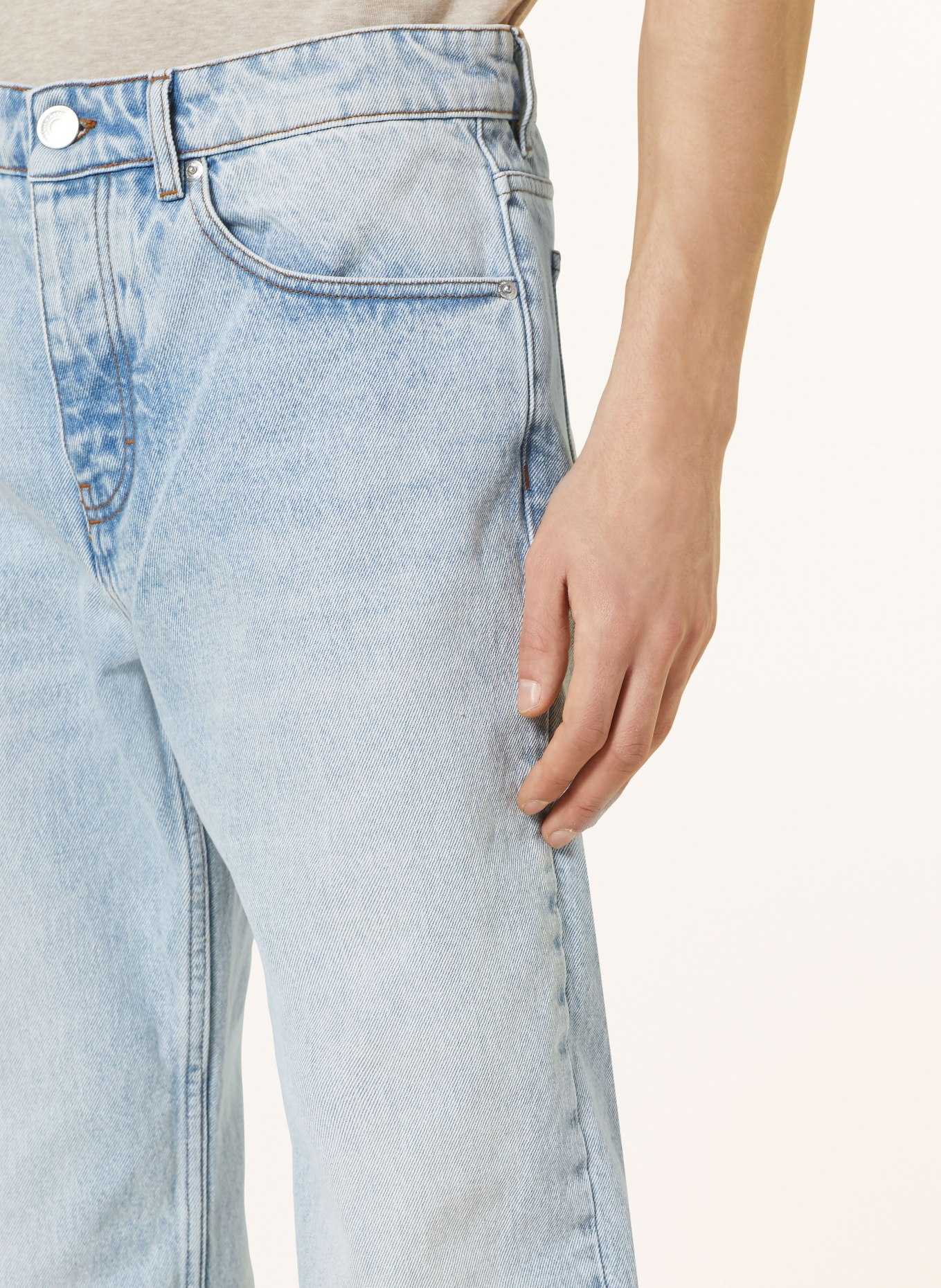 AMI PARIS Jeans Regular Fit, Farbe: 448 BLEACH (Bild 5)