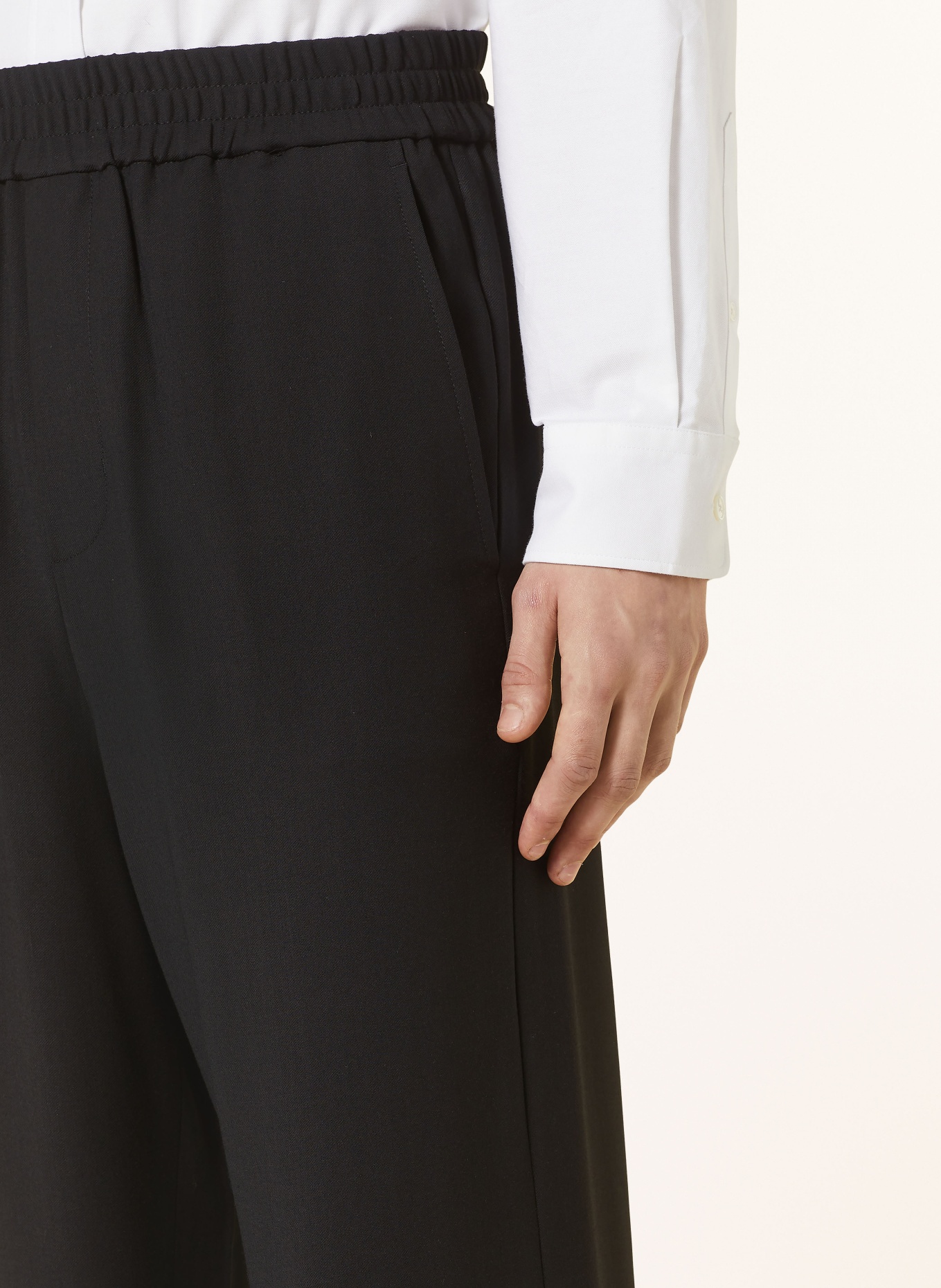 AMI PARIS Trousers, Color: BLACK (Image 5)
