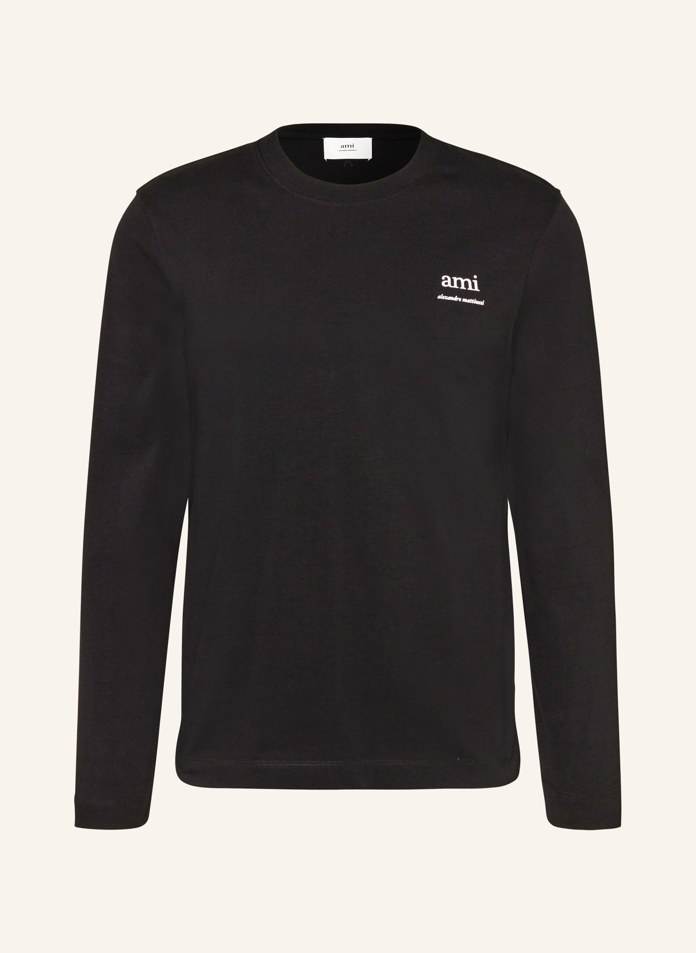 AMI PARIS Long sleeve shirt, Color: BLACK (Image 1)