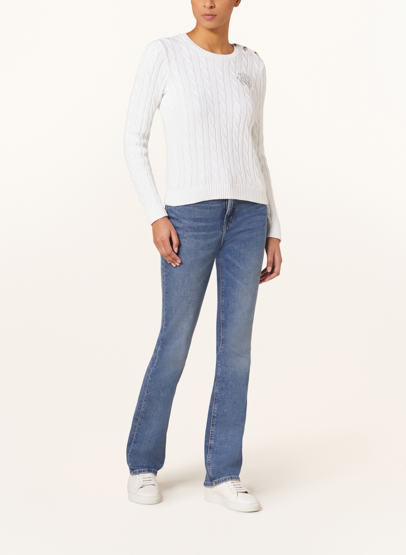 LAUREN RALPH LAUREN Sweater, Color: WHITE (Image 2)