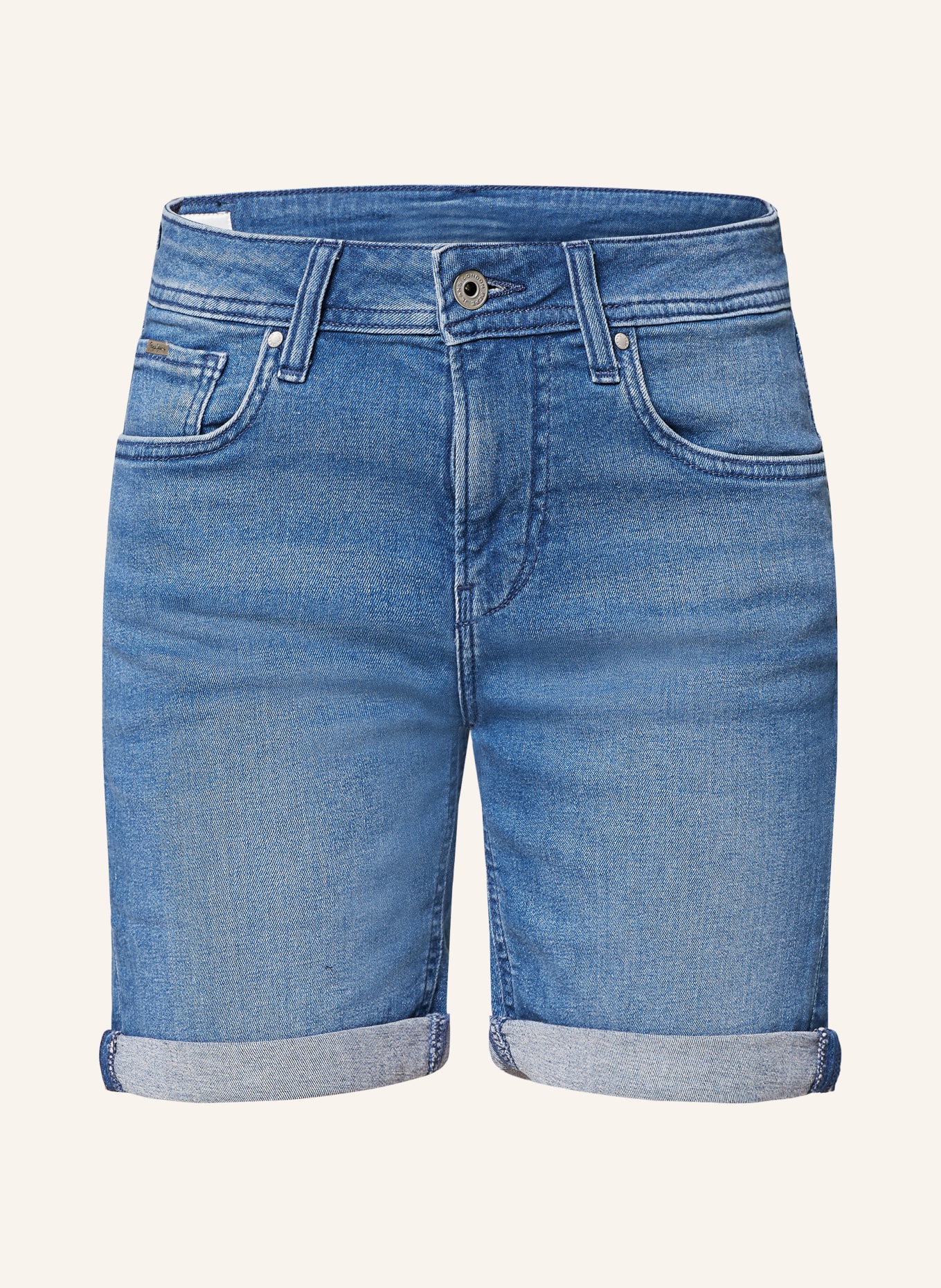 Pepe Jeans Denim shorts, Color: BLUE (Image 1)
