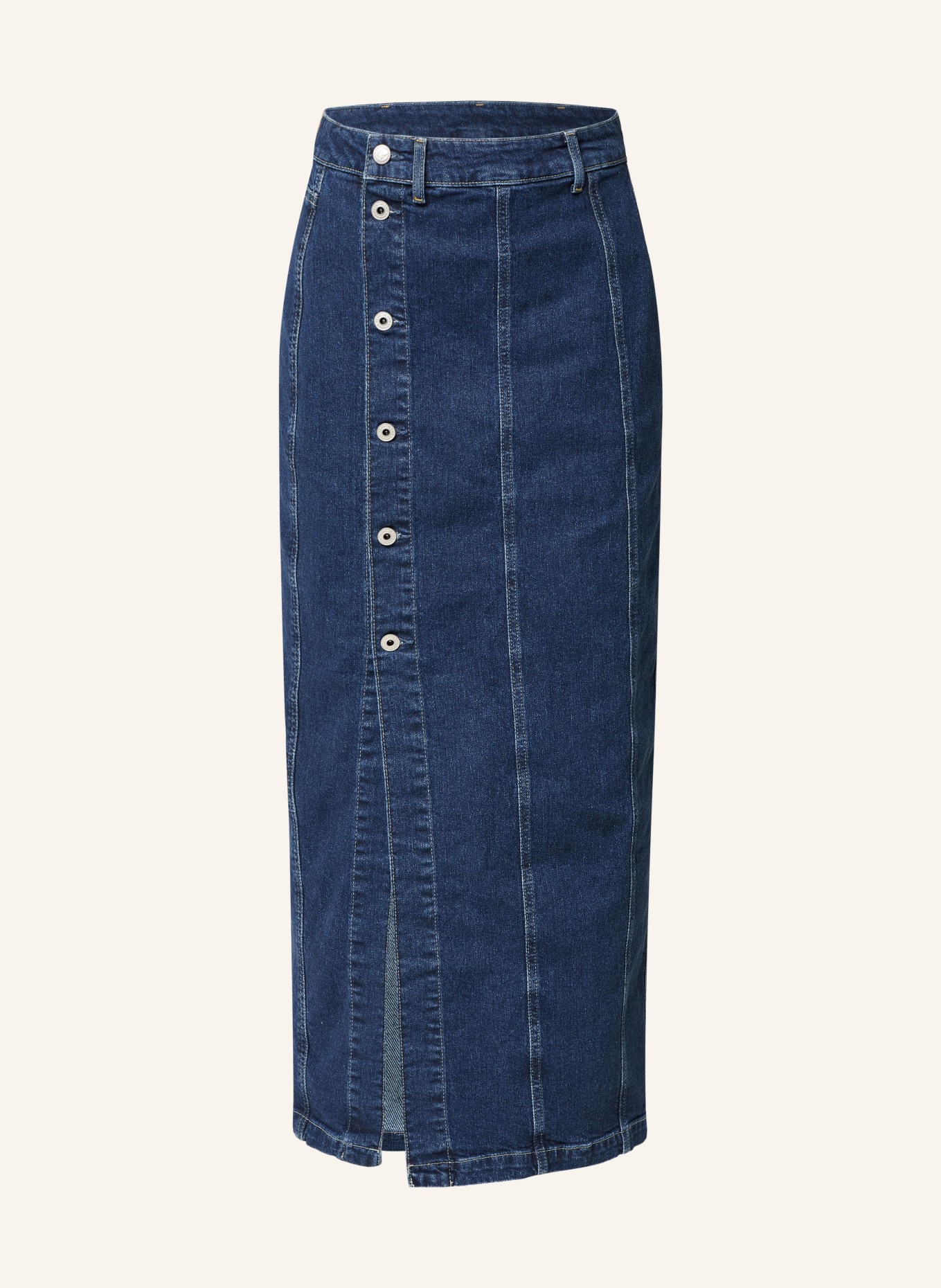 Pepe Jeans Džínová sukně, Barva: TMAVĚ MODRÁ (Obrázek 1)